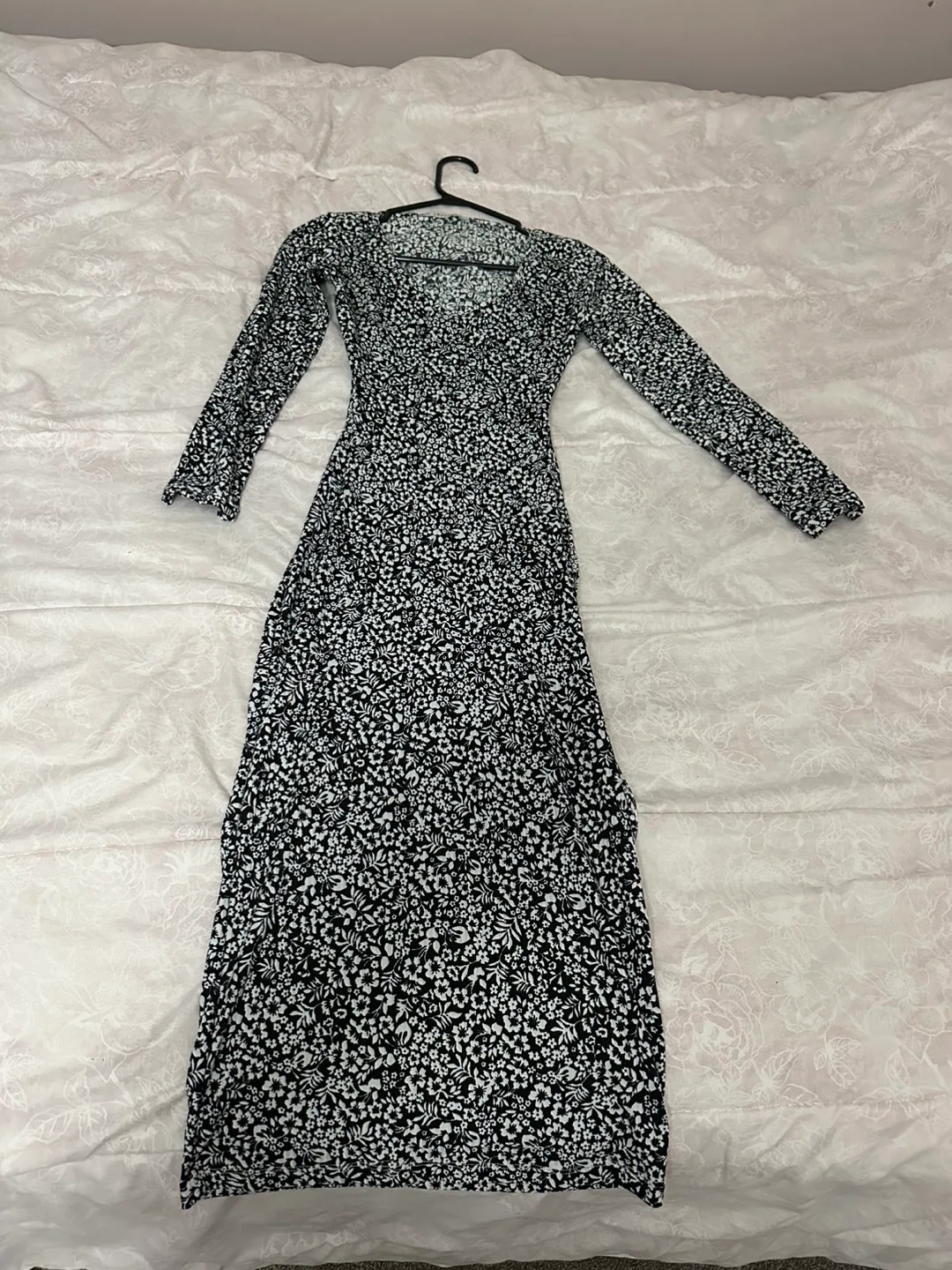 Floral Print Maxi Dress thumbnail