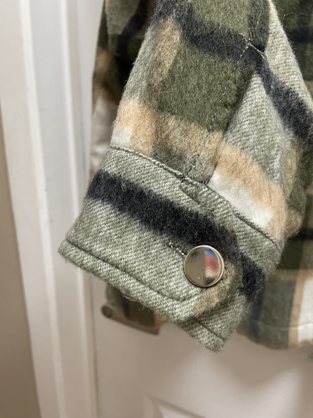 Zara Plaid Shacket - Size XS - photo 3
