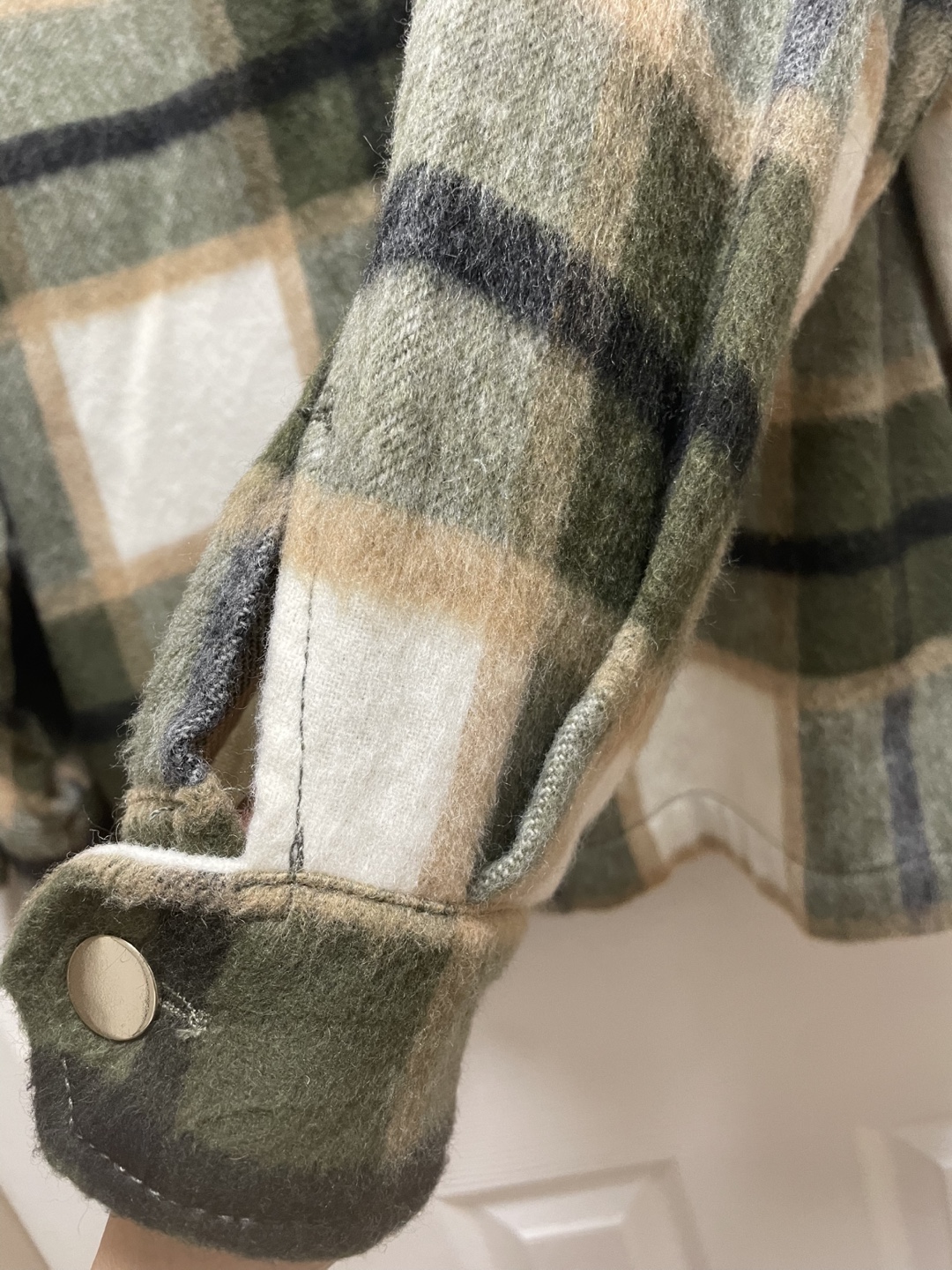 Zara Plaid Shacket - Size XS - photo 4