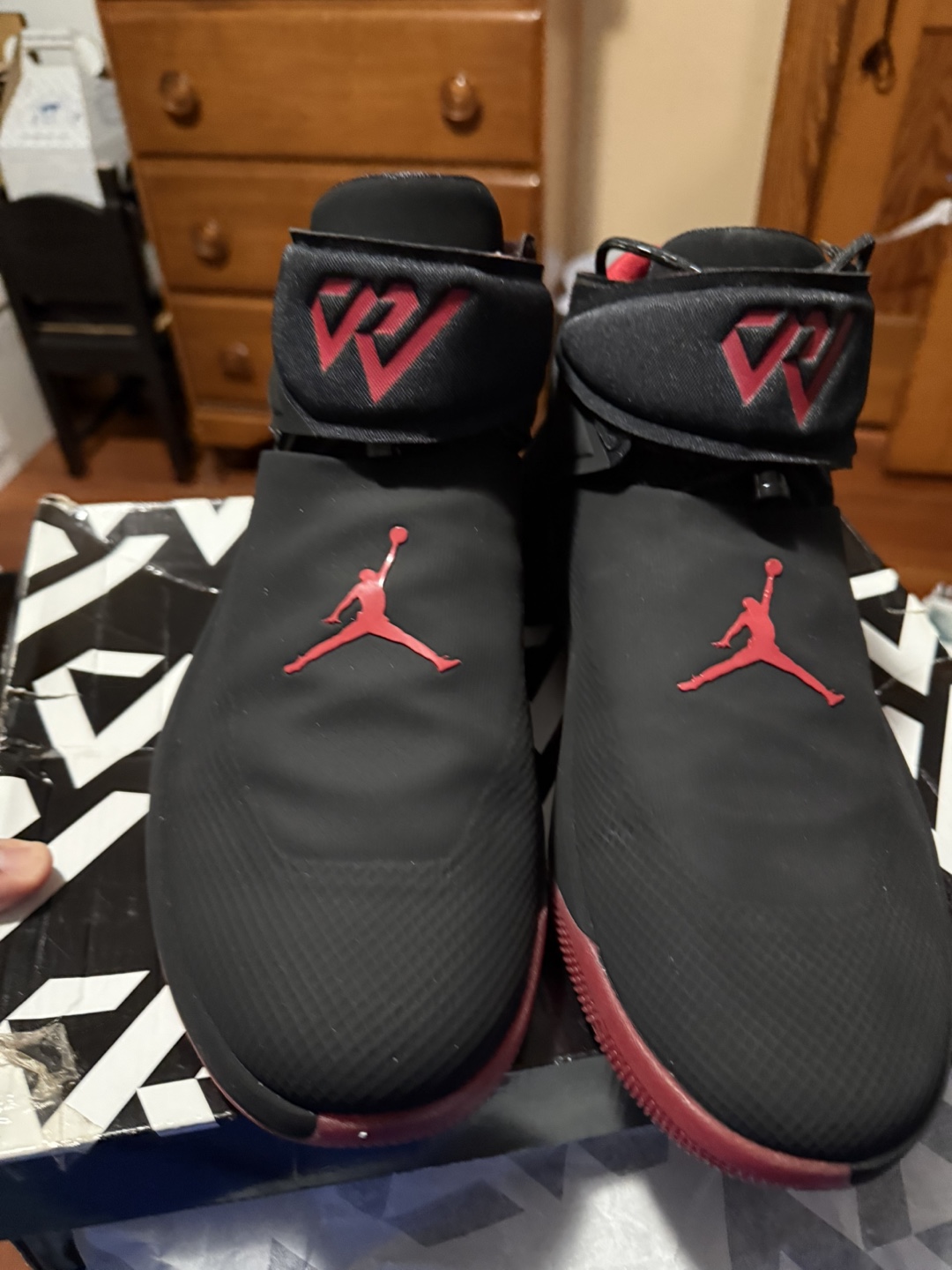 Jordan Why Not Zero.1 Black/Red Size 12.5