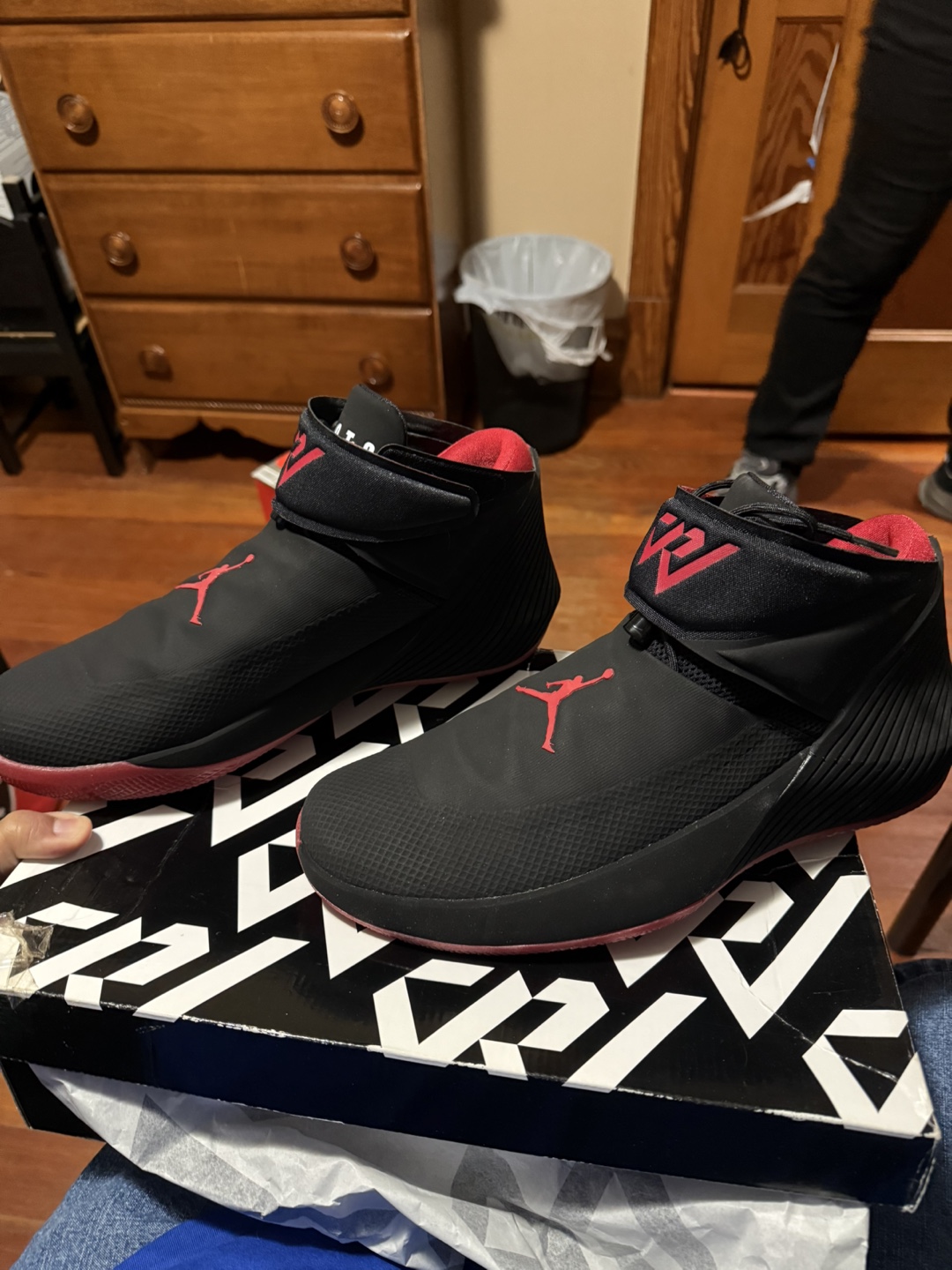 Jordan Why Not Zero.1 Black/Red Size 12.5 - photo 2