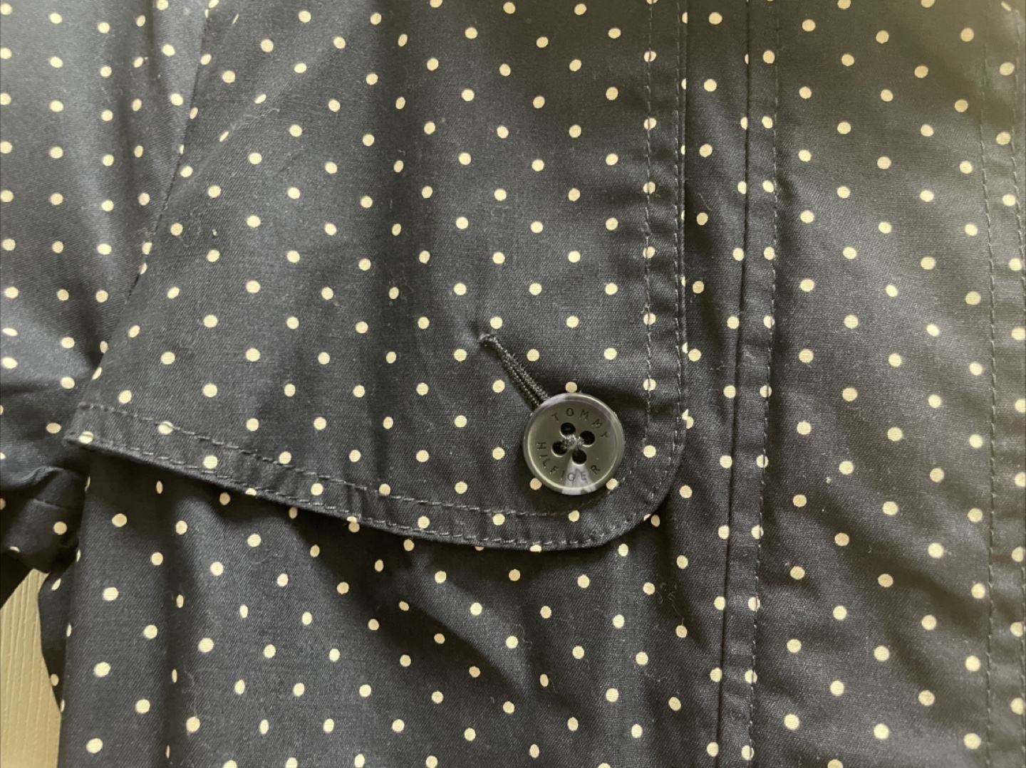 Tommy Hilfiger Polka Dot Coat - Size XS - photo 5
