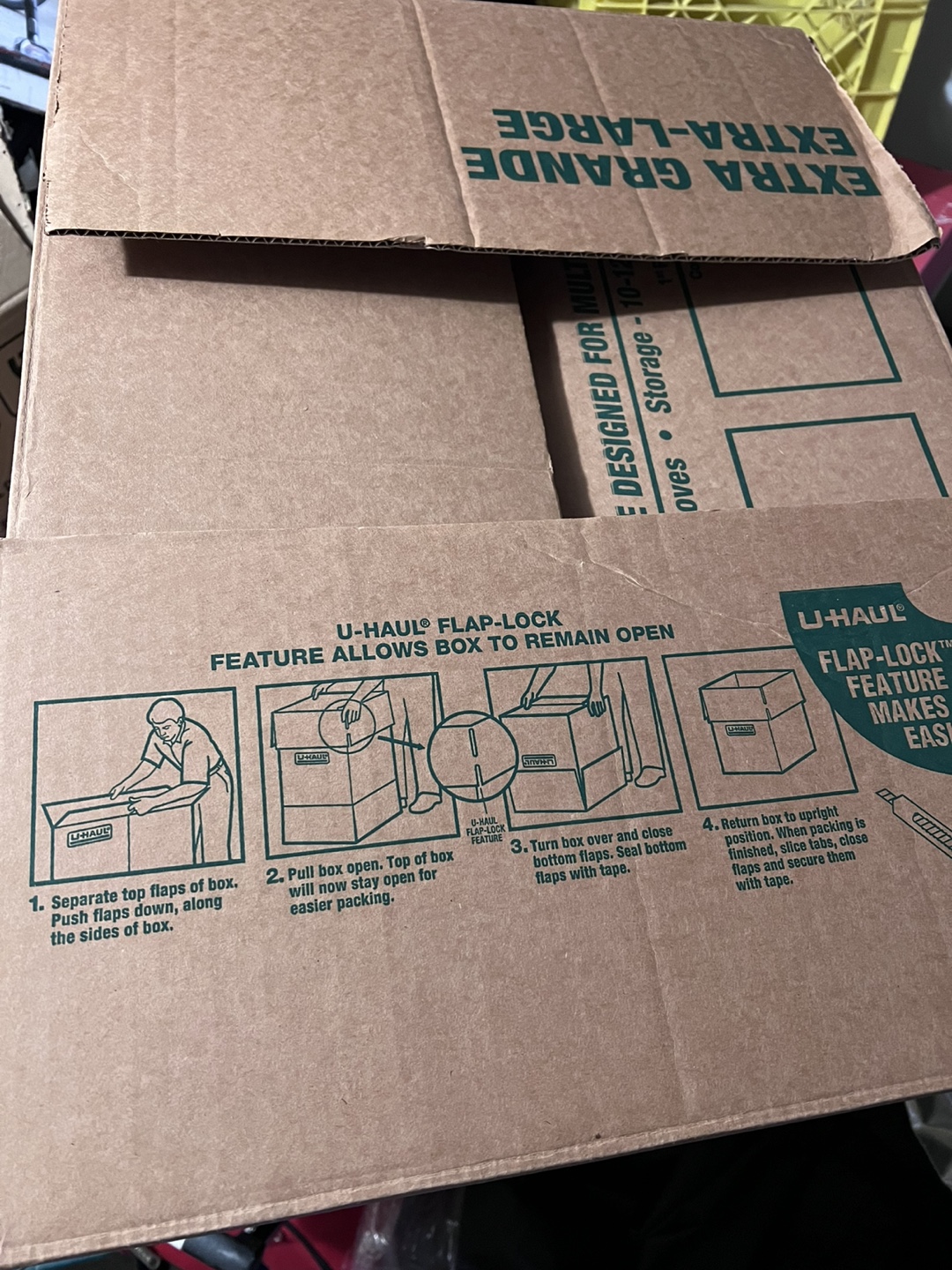 Only one box U-Haul Extra-Large Box - 24" x 18" x 24" - photo 3