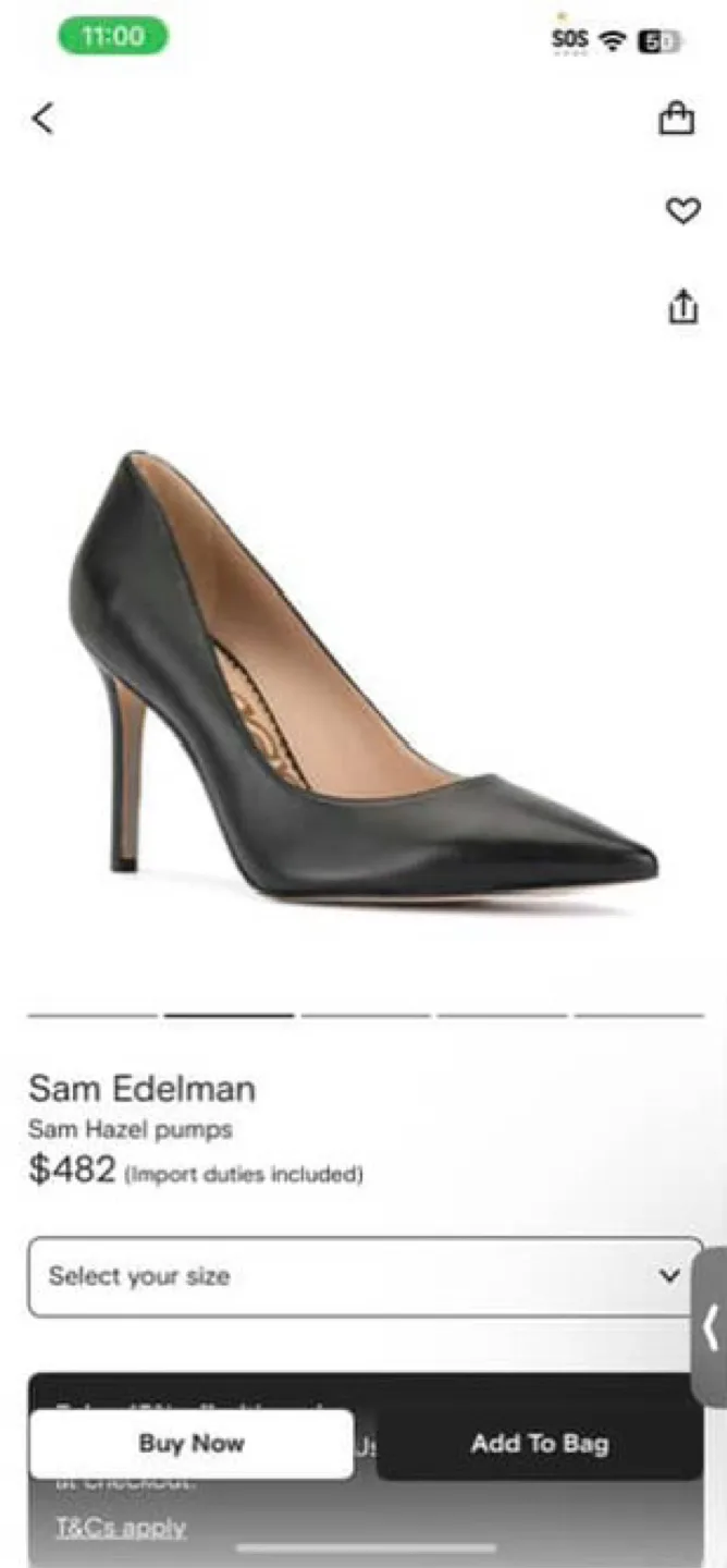SEND OFFERS: Sam Edelman Pumps thumbnail