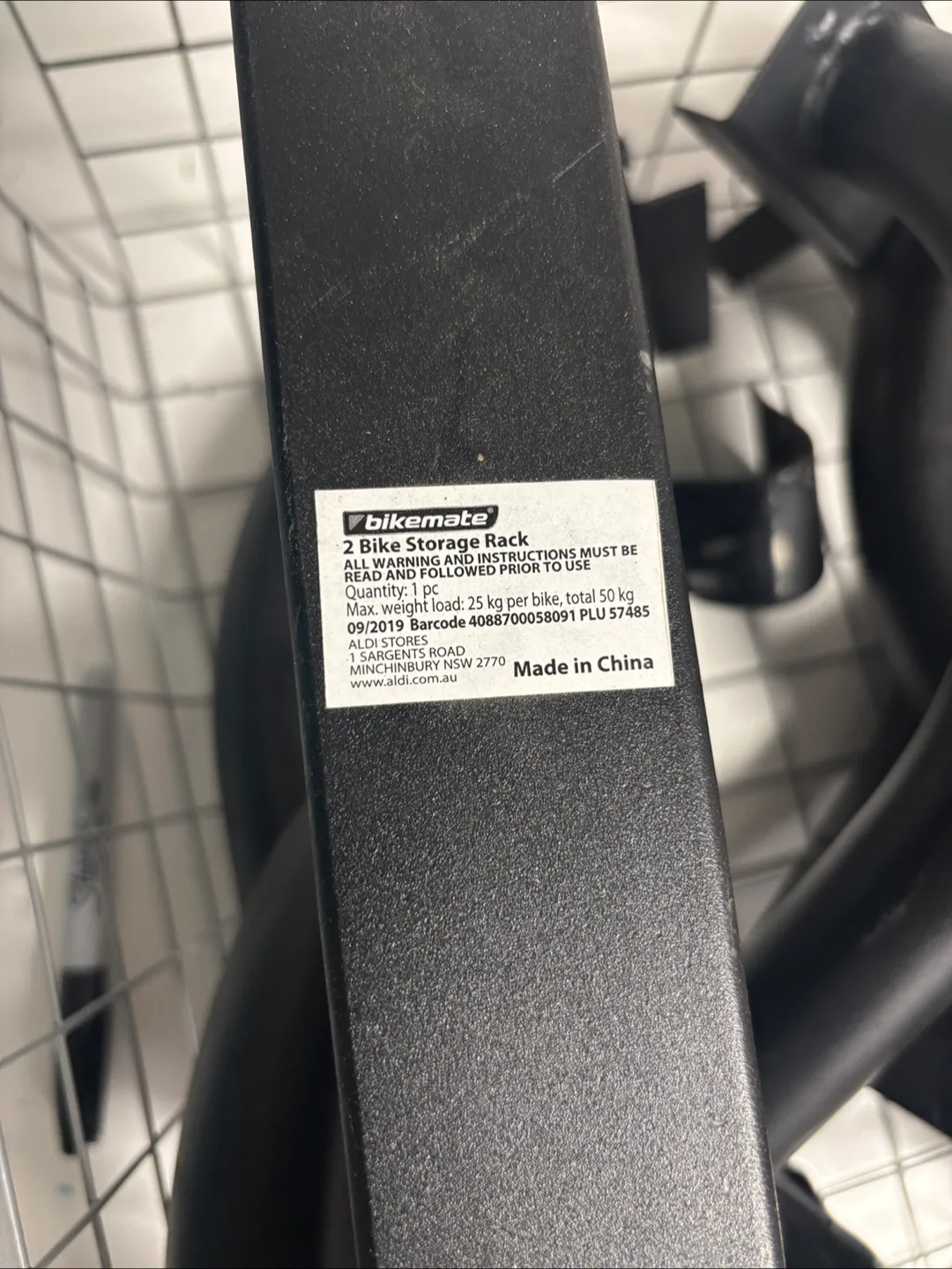 Bike Storage Rack - Holds Two Bikes image indicator(8)