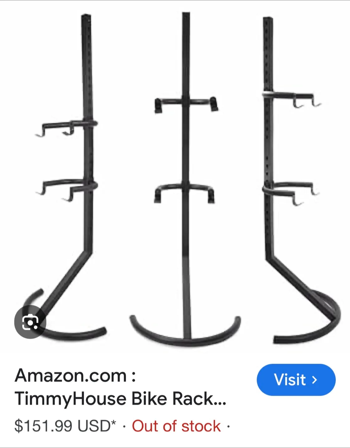 Bike Storage Rack - Holds Two Bikes image indicator(7)