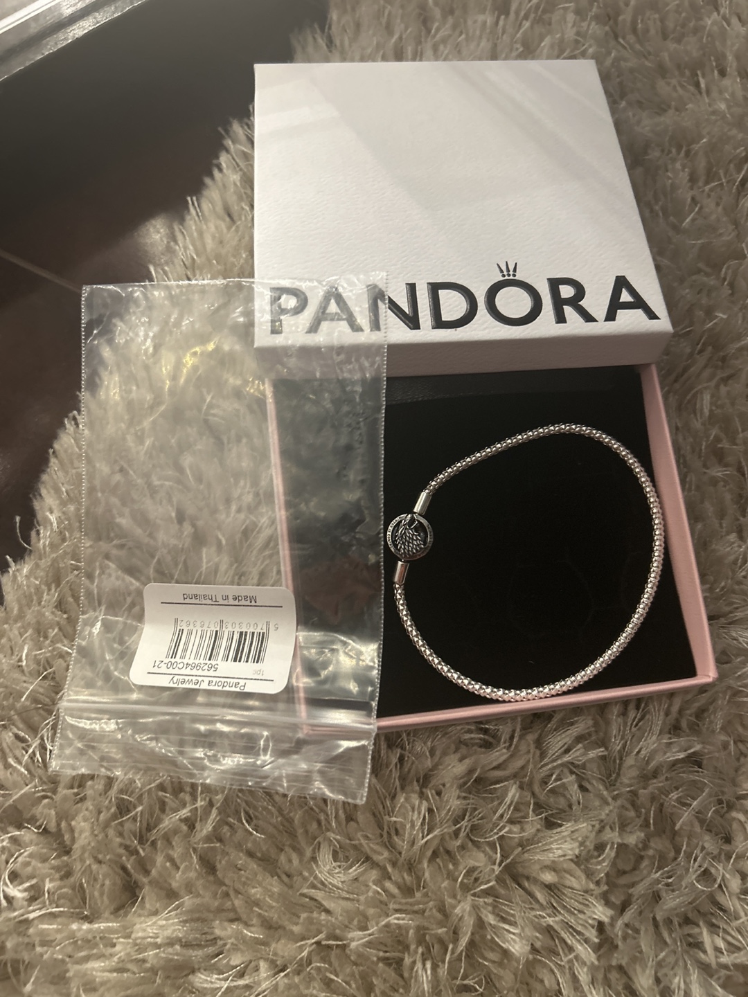 Pandora Silver Charm Bracelet with Box - photo 3