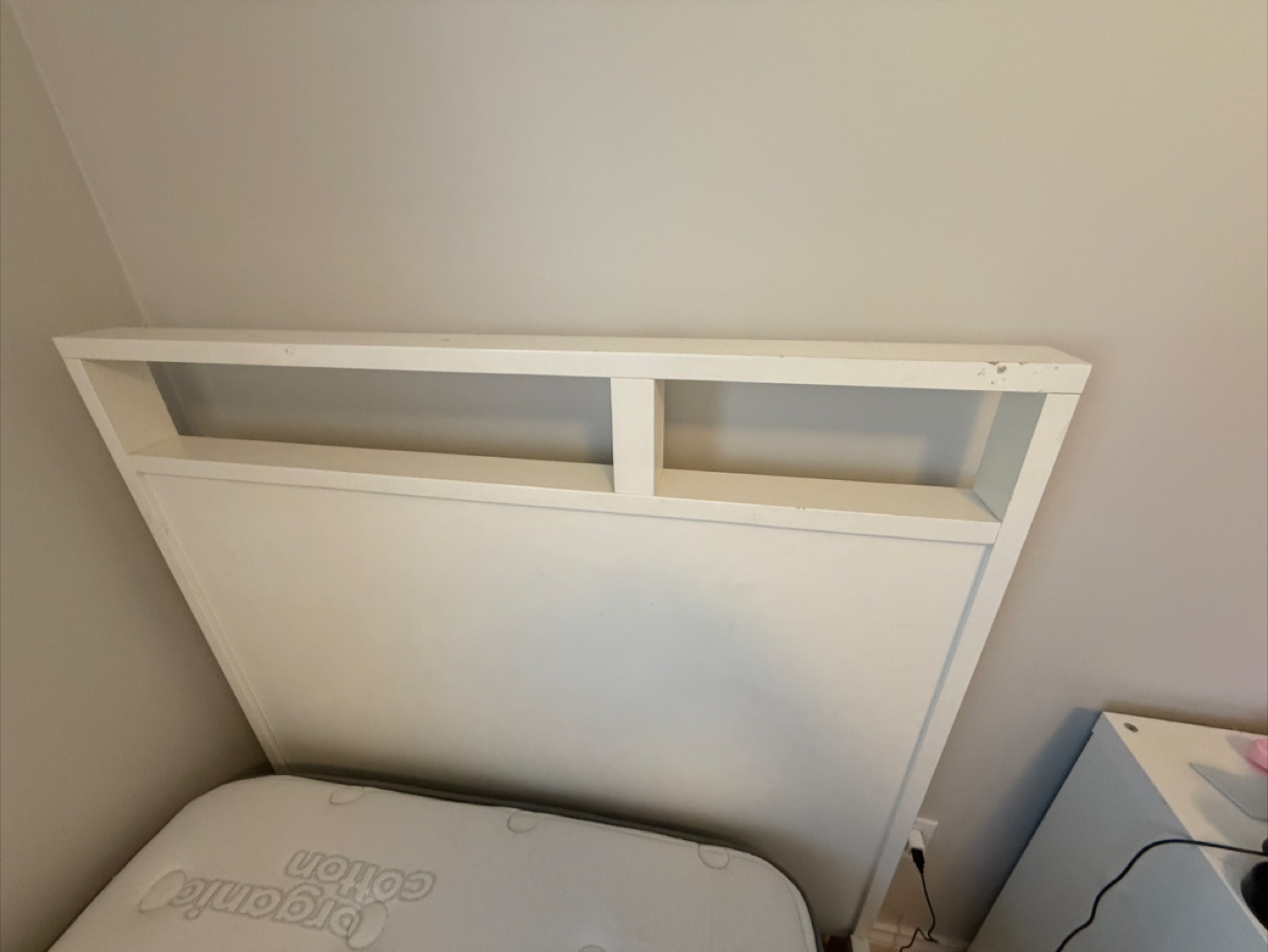 Single twin sized bed frame & mattress and box spring - photo 3