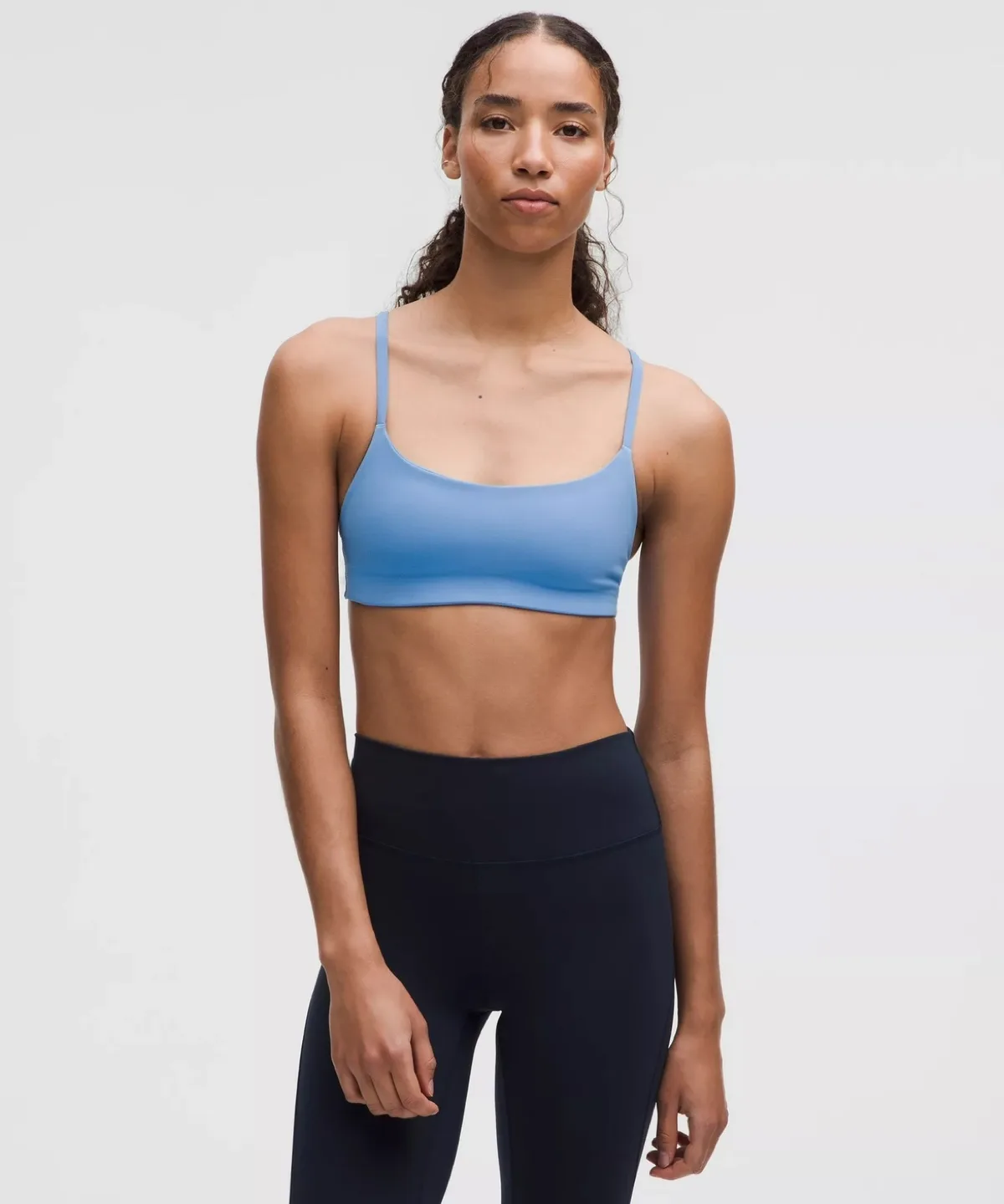 Lululemon Wonder Train Longline Bra, Size 10, Blue thumbnail