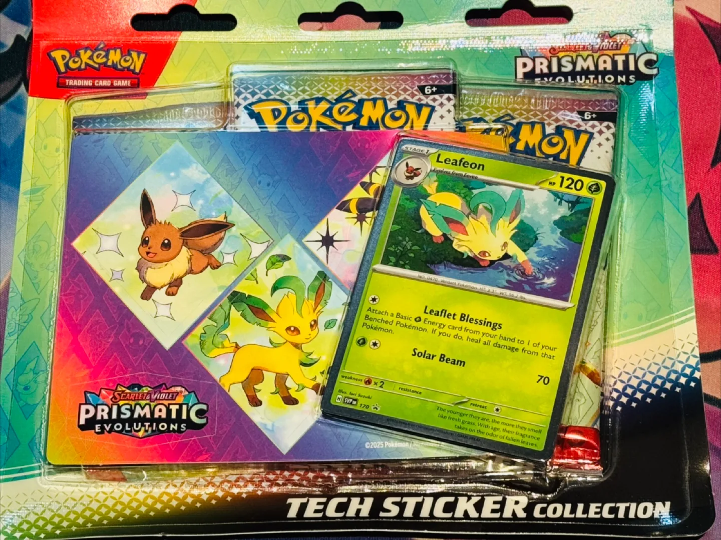 Pokemon Prismatic Evolutions 3 Pack image indicator(3)