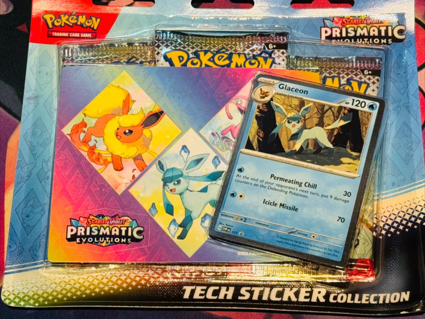 Pokemon Prismatic Evolutions 3 Pack image indicator(2)