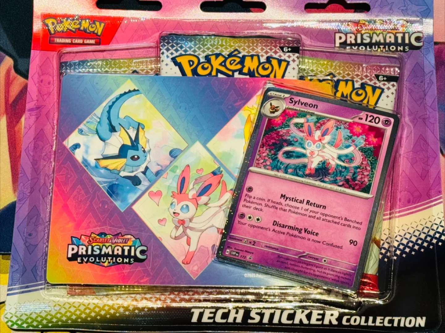 Pokemon Prismatic Evolutions 3 Pack image indicator(4)