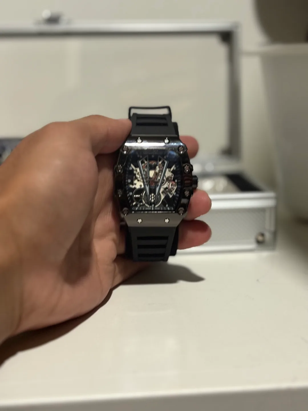 Men's Black Automatic Watch thumbnail