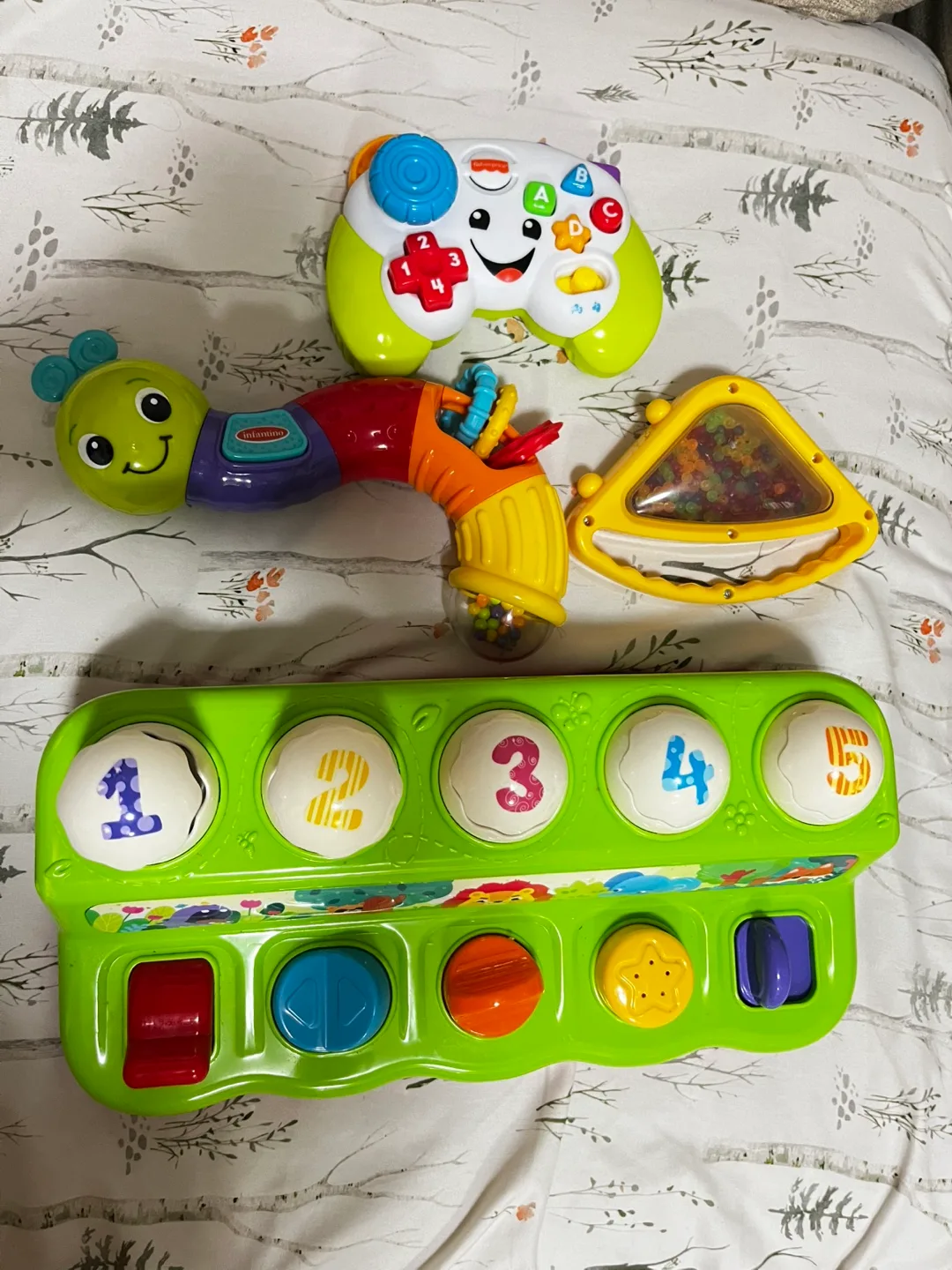Infantino & Fisher-Price Baby Toys Bundle
