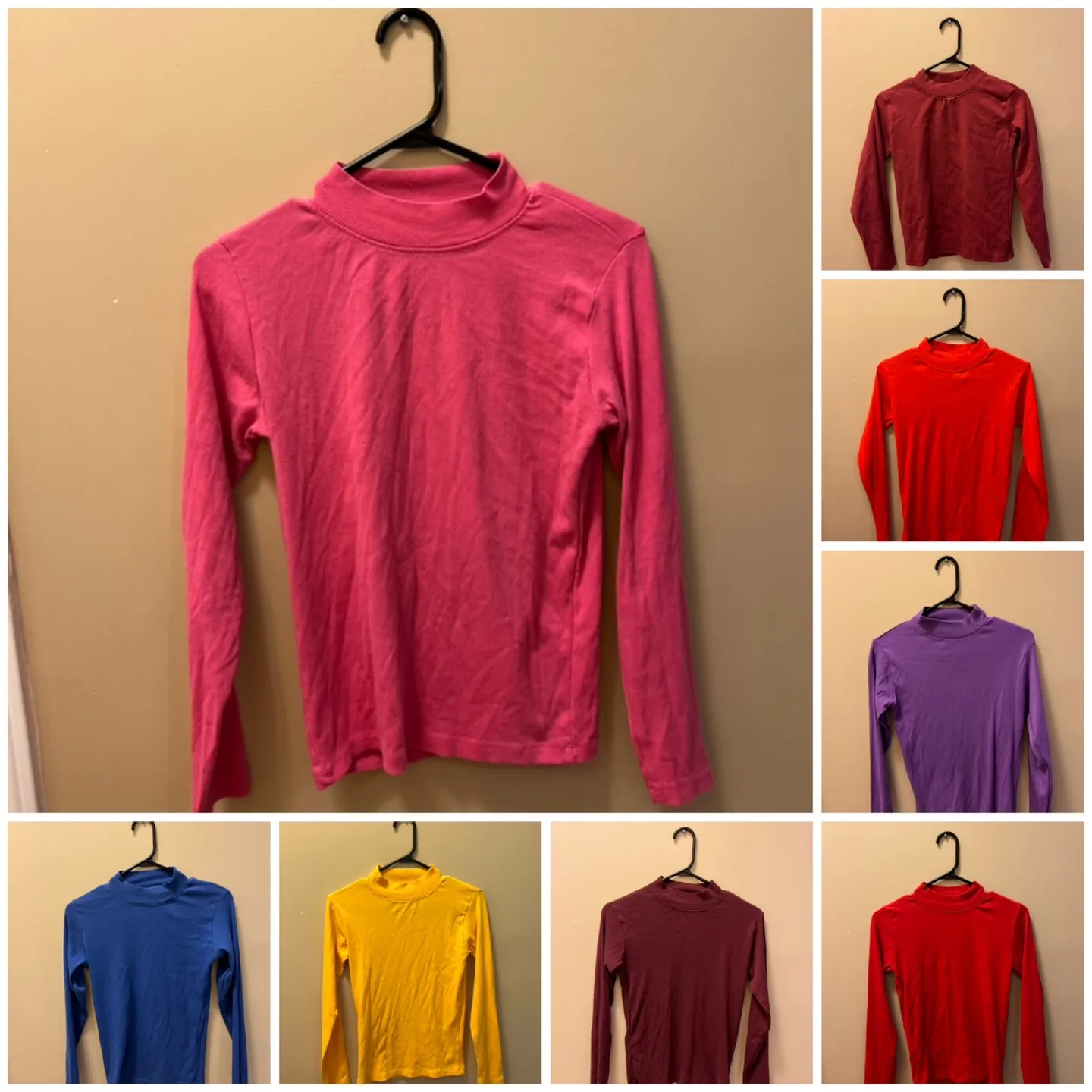 Long Sleeve Mock Neck Shirts thumbnail