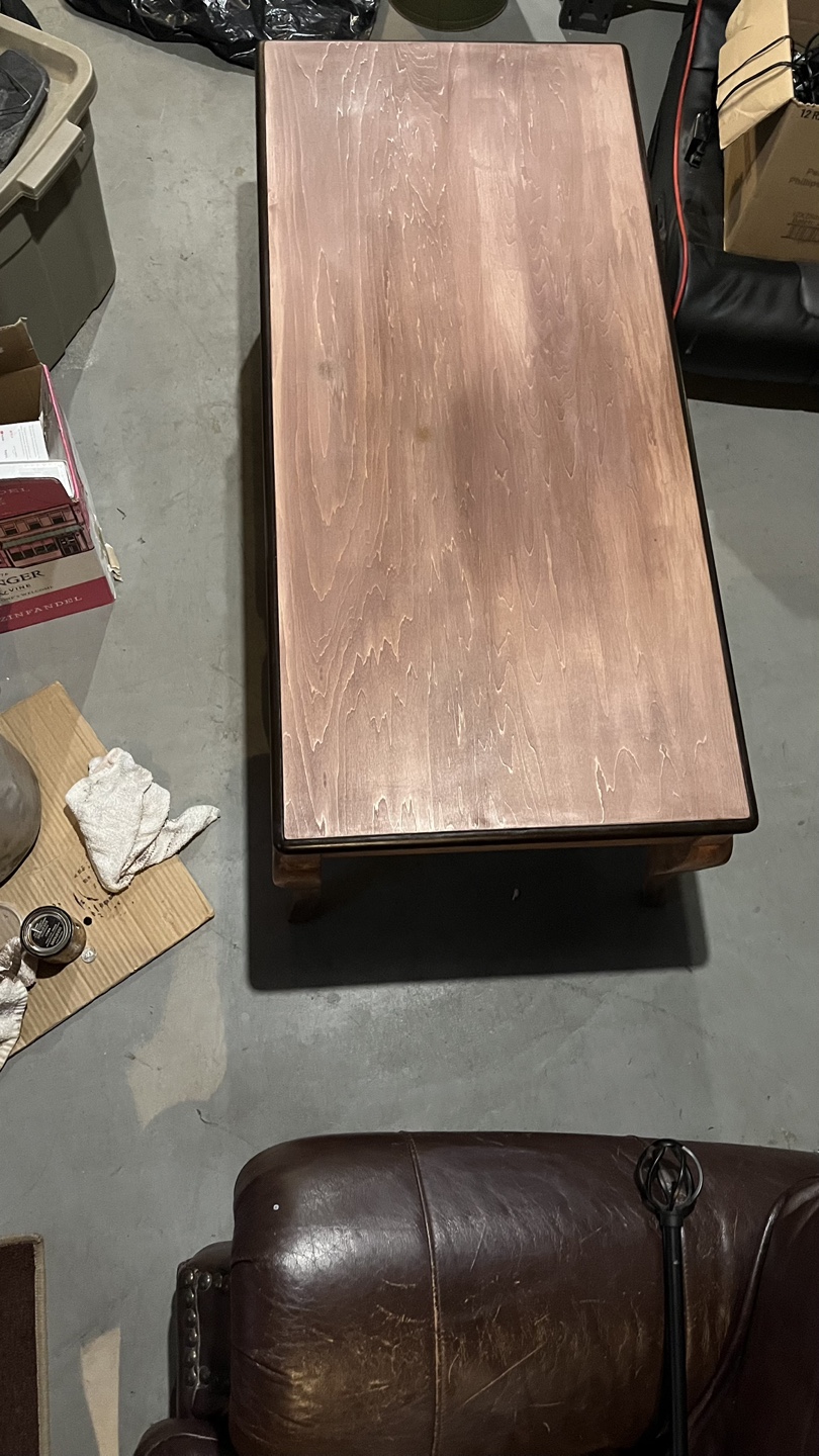 Refurbished Wooden Coffee Table - photo 2