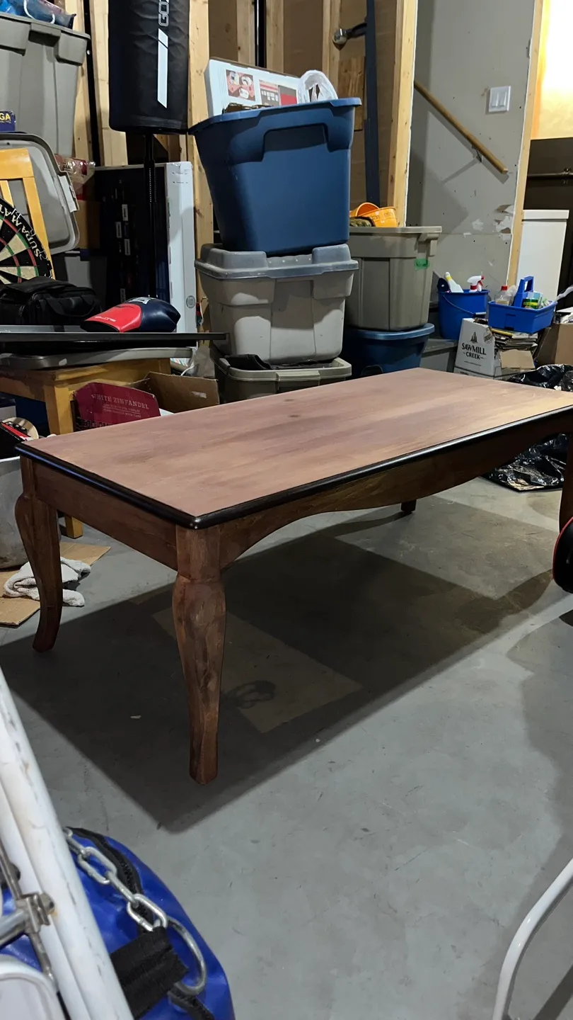 Refurbished Wooden Coffee Table thumbnail