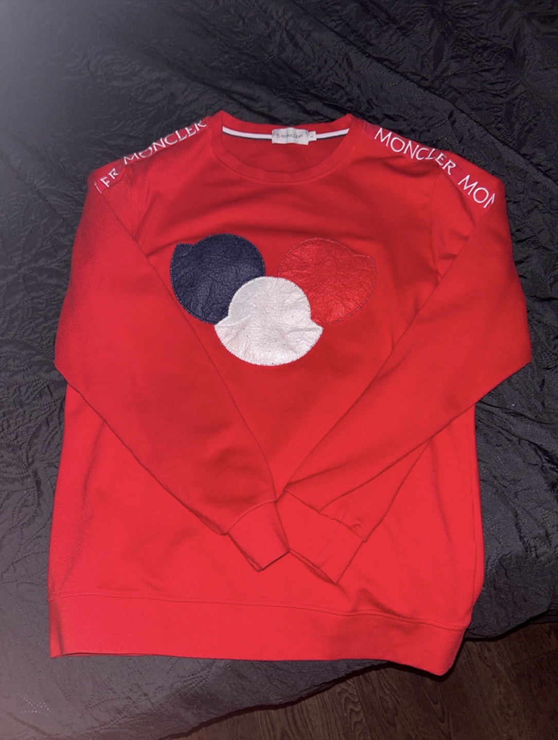 Moncler Red Sweater - Size L