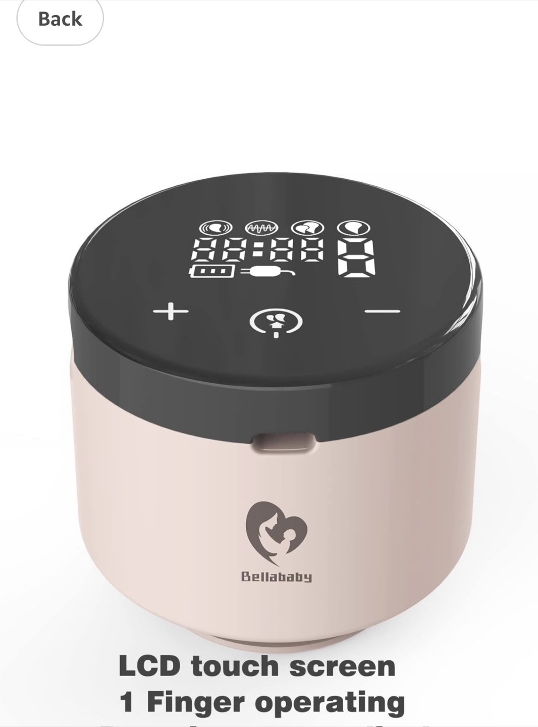 Bellababy Wearable Breast Pumps - 2 Pack, Pink - photo 3