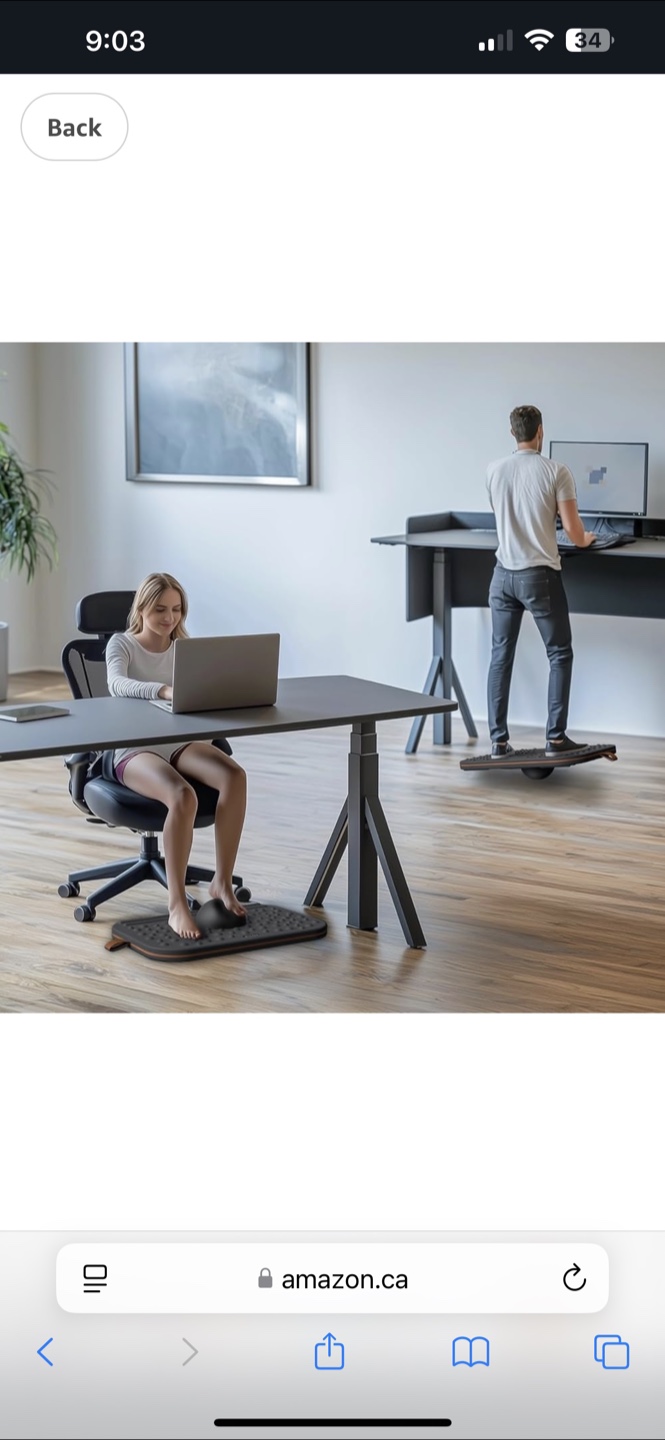 Ergohead Standing Desk Balance Board - photo 5