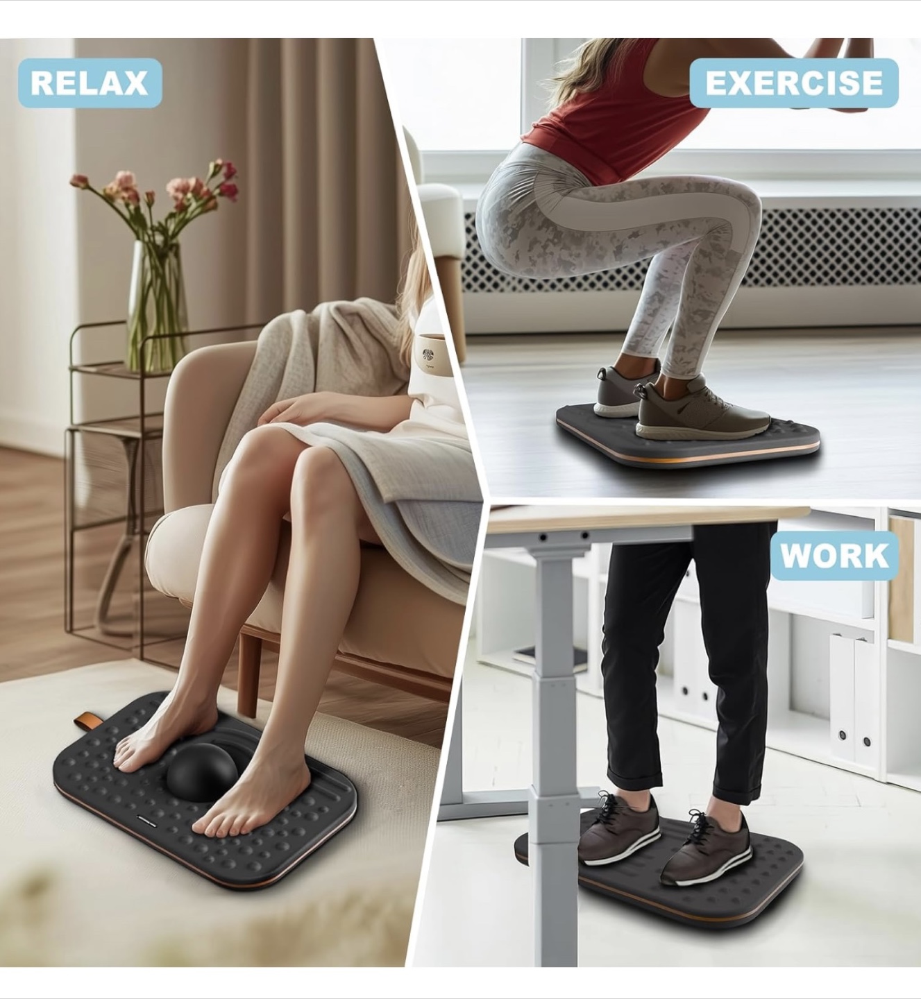 Ergohead Standing Desk Balance Board - photo 4