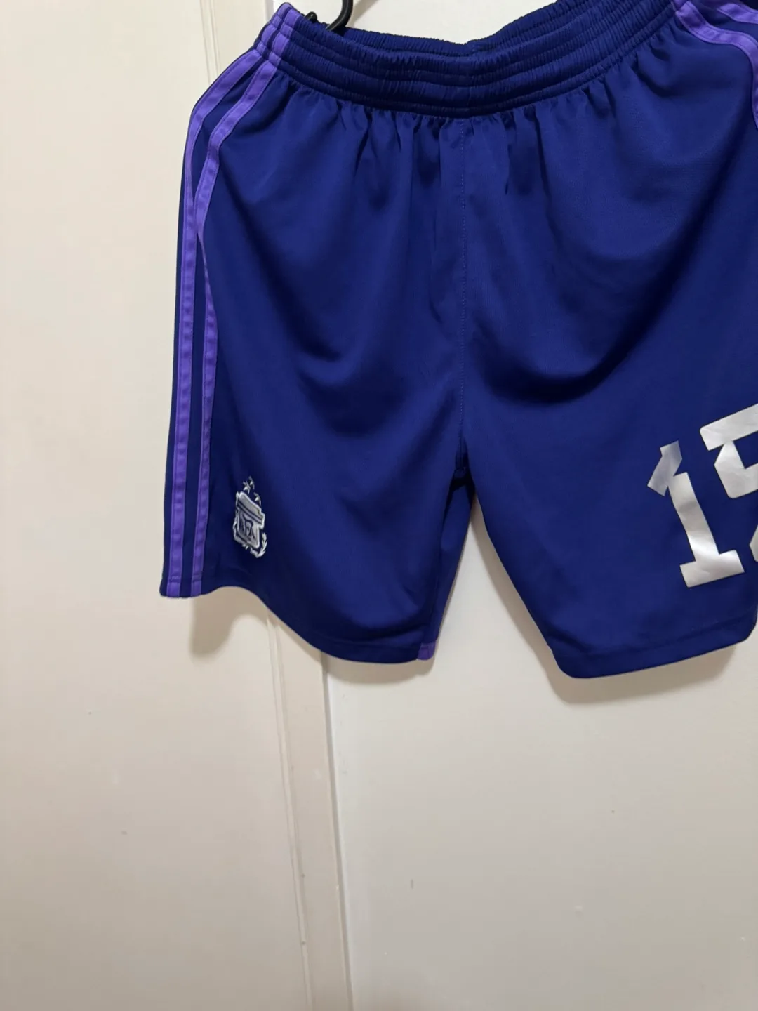 AFA Argentina Soccer Shorts - Size M thumbnail