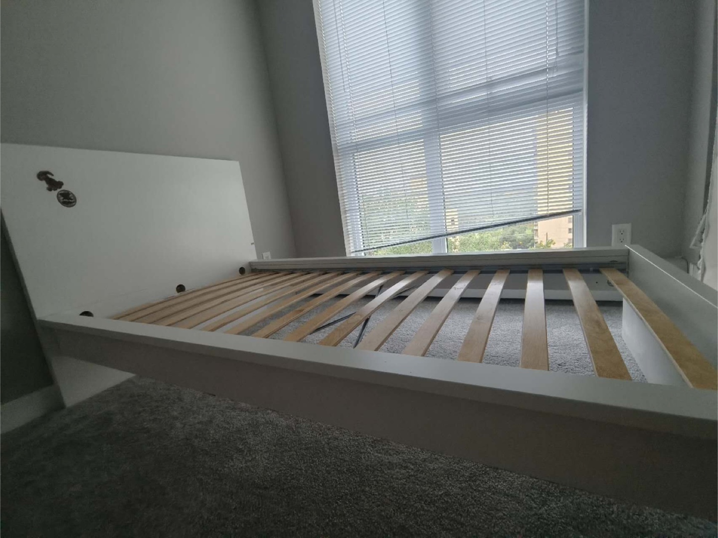 Ikea Malm Bed Frame - White - Twin Size