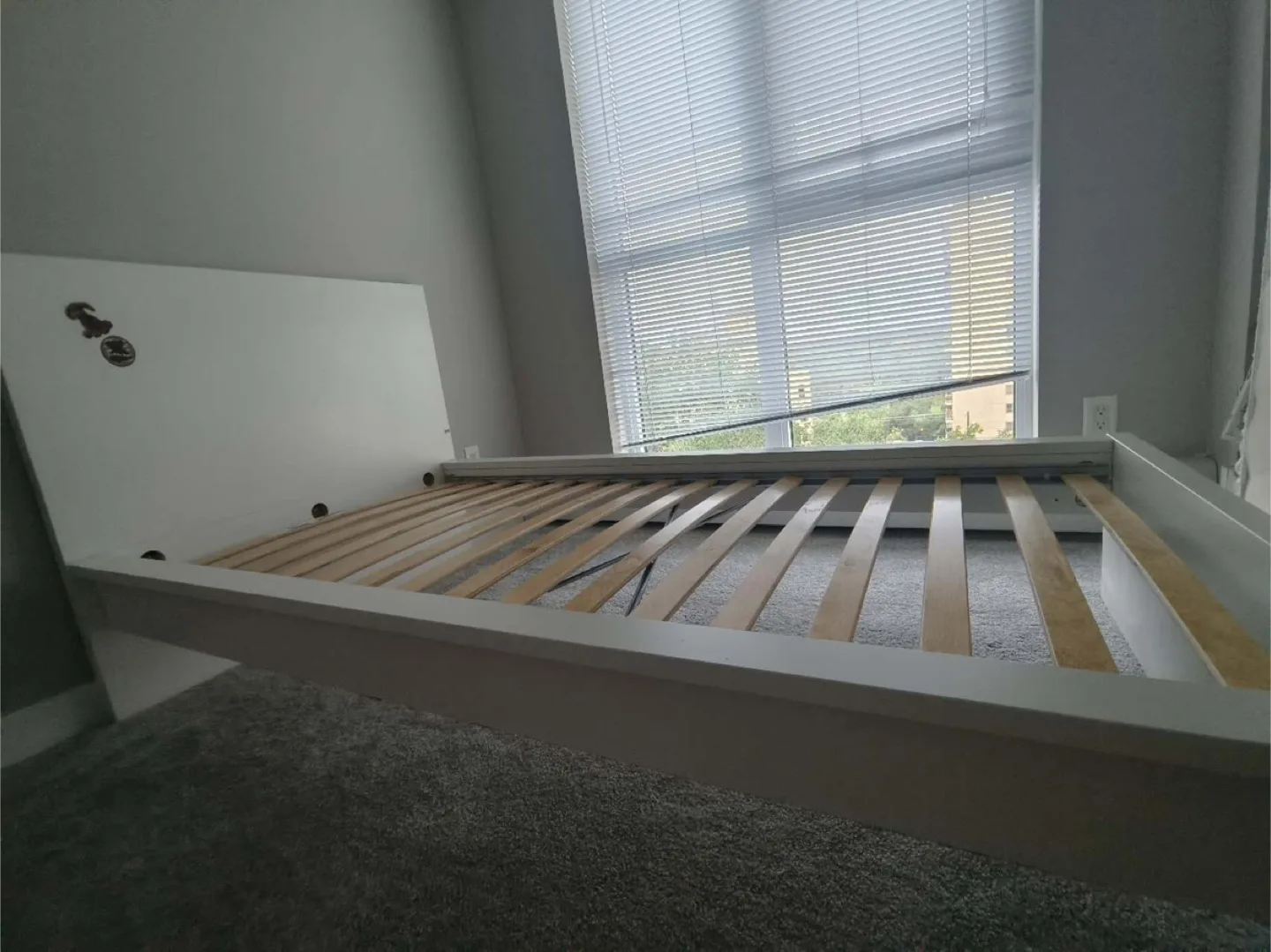 Ikea Malm Bed Frame - White - Twin Size thumbnail