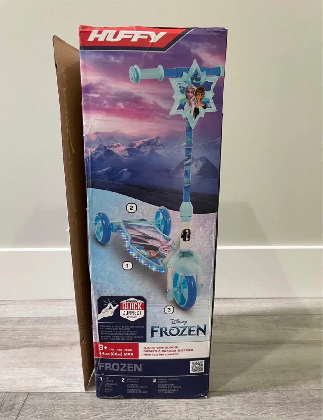 Huffy Disney Frozen Electro-Light Scooter thumbnail