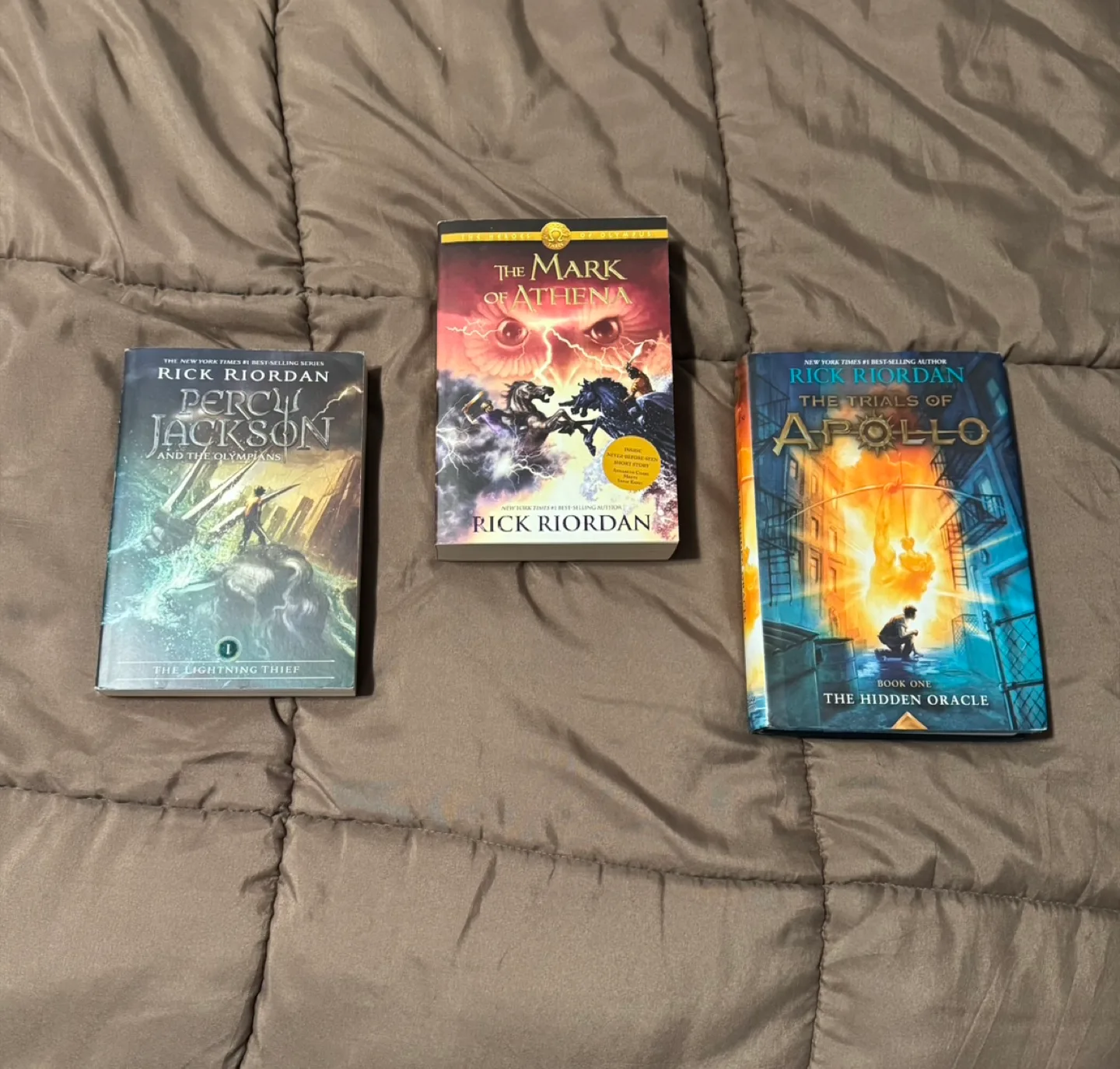 Rick Riordan Novels thumbnail