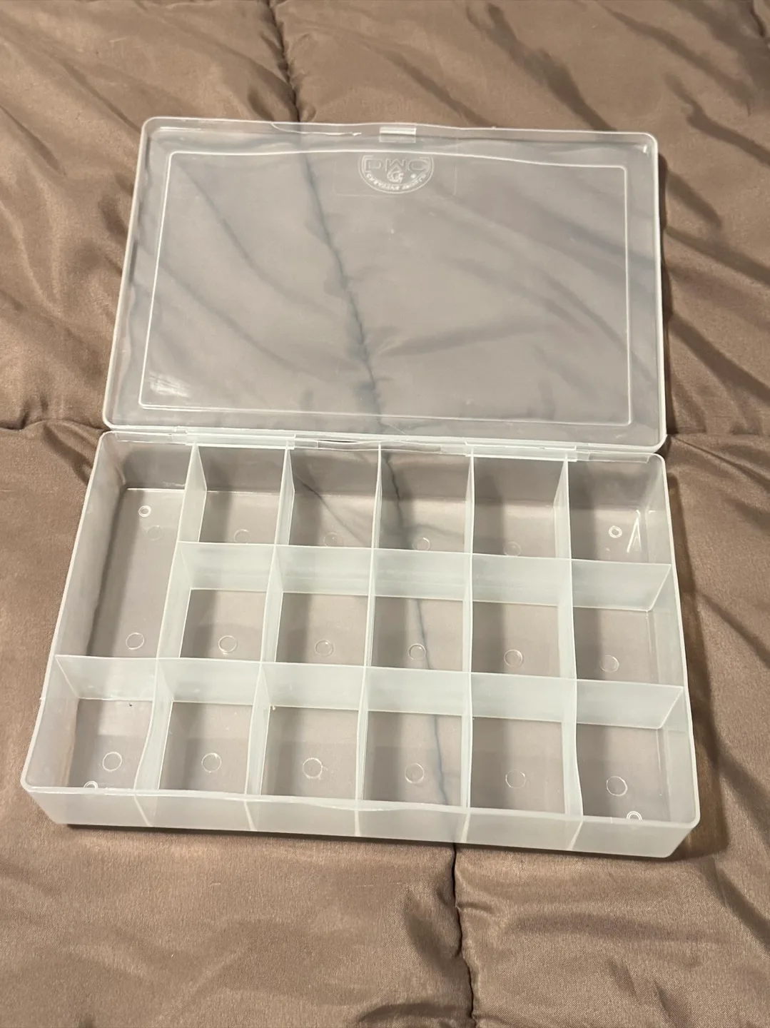 Clear Plastic Storage Organizer Box image indicator(2)