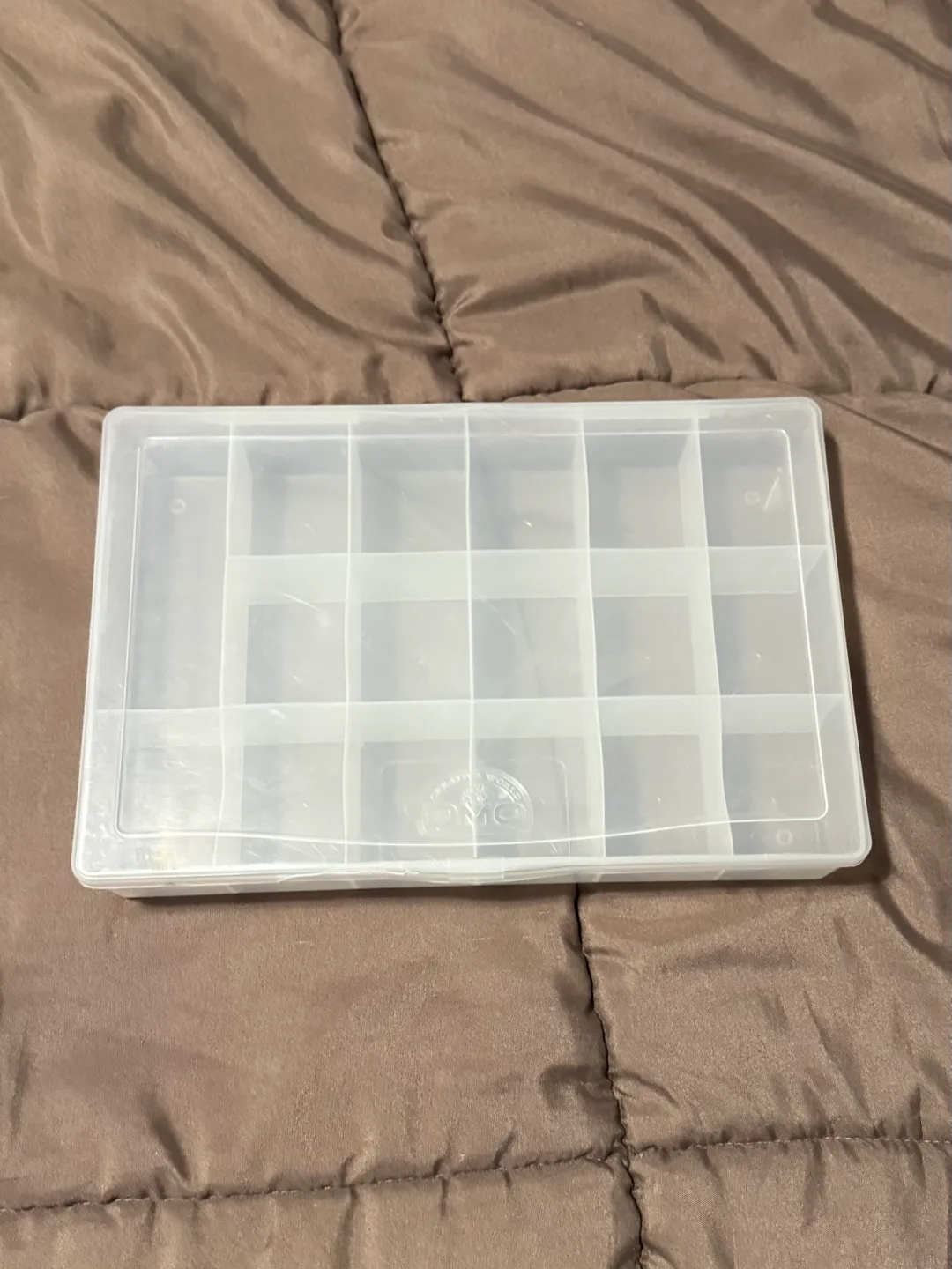 Clear Plastic Storage Organizer Box thumbnail