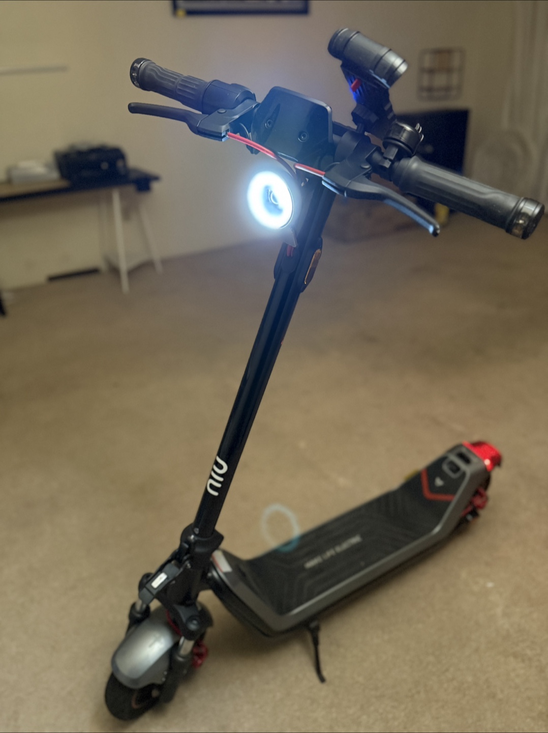 NIU KQi300X Electric Kick Scooter + Accessories - photo 2