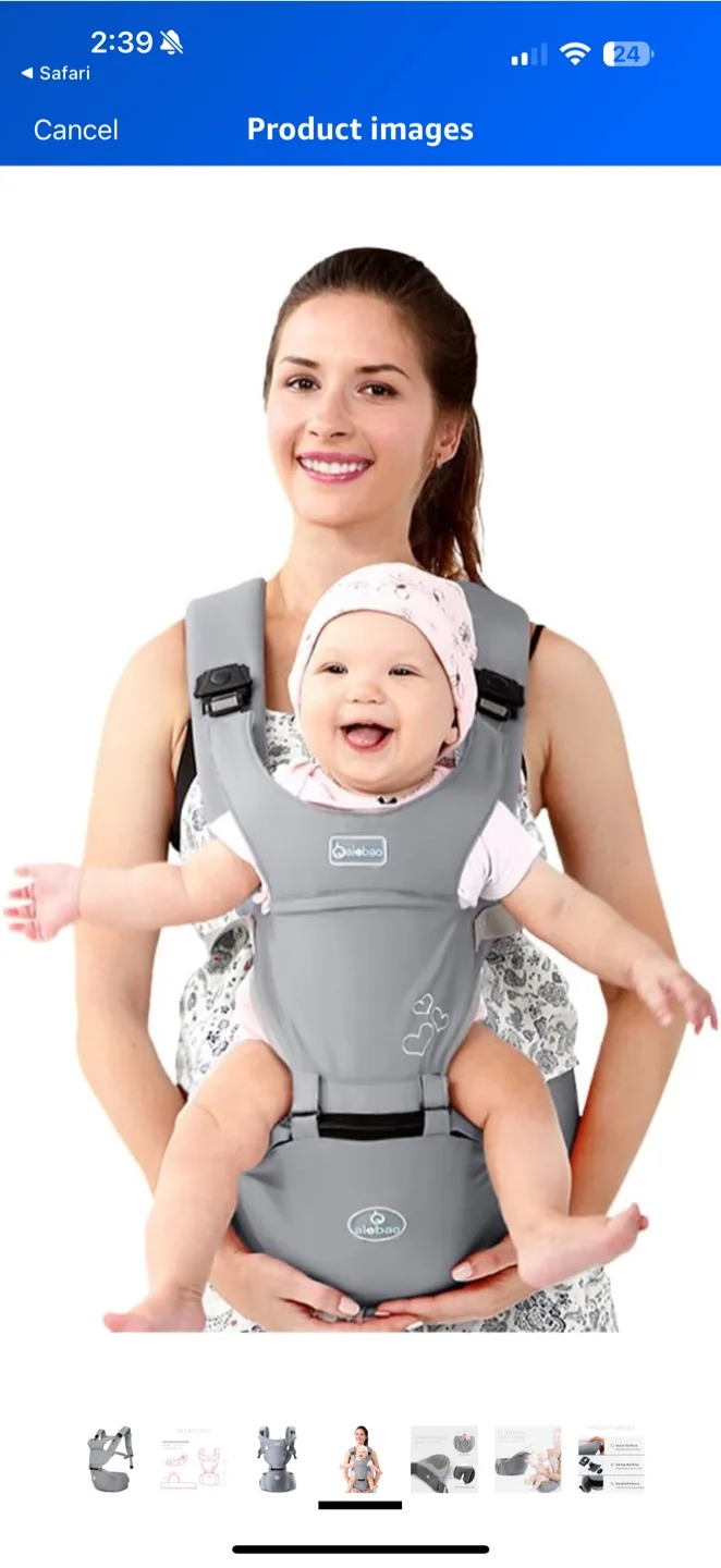 Baby Hip Carrier - Newborn to Toddler thumbnail