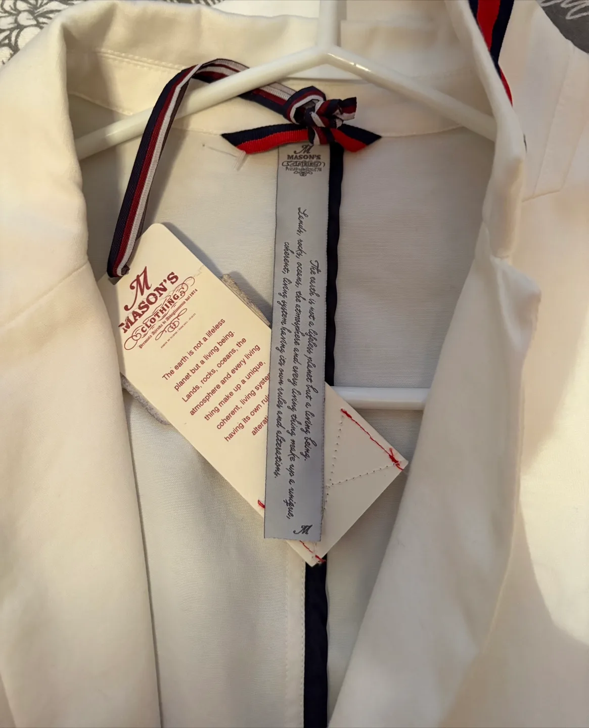 Mason's White Blazer - Size 2xl image indicator(5)