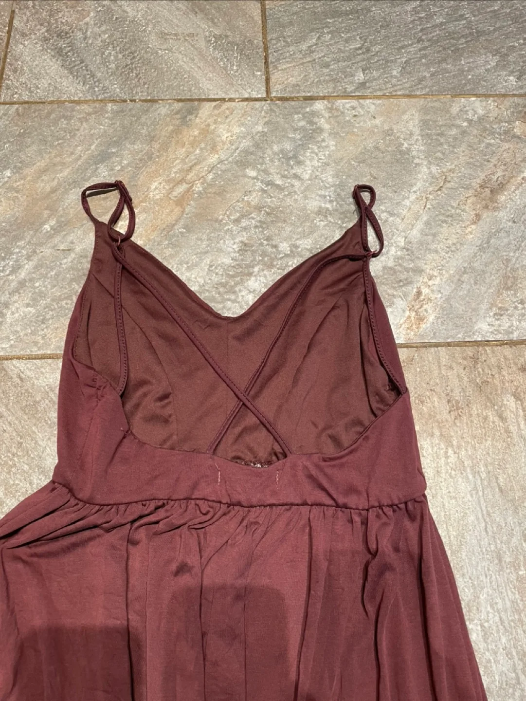 Streetwear Society Maroon Jumpsuit - Size Small image indicator(2)