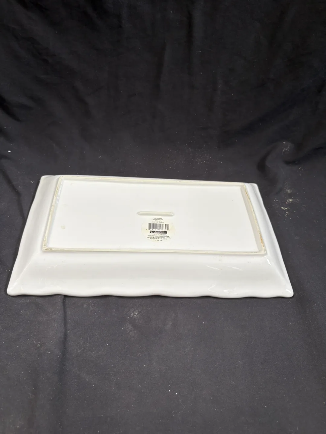 Rectangular White Serving Tray image indicator(6)