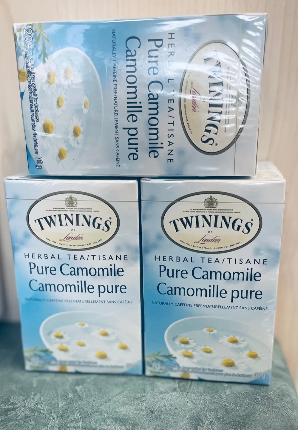 Twinings Pure Camomile Herbal Tea (3 Boxes) thumbnail