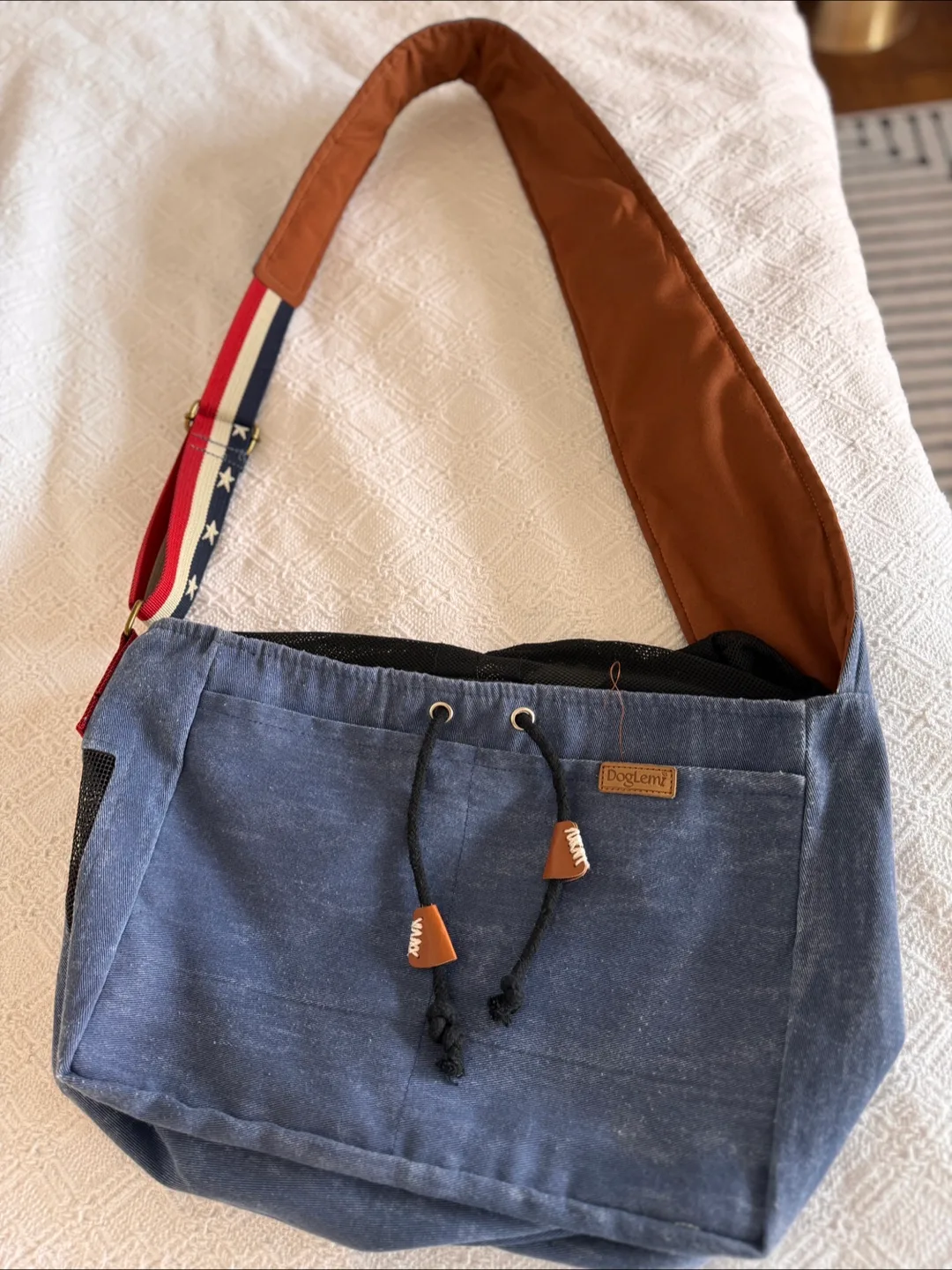 New!  Pet Carrier Bag - Blue thumbnail