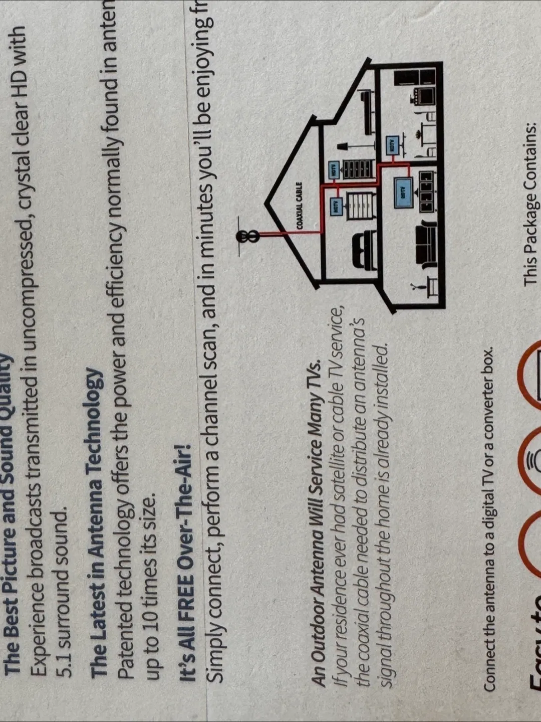 Antennas Direct ClearStream 2MAX HDTV Antenna image indicator(6)