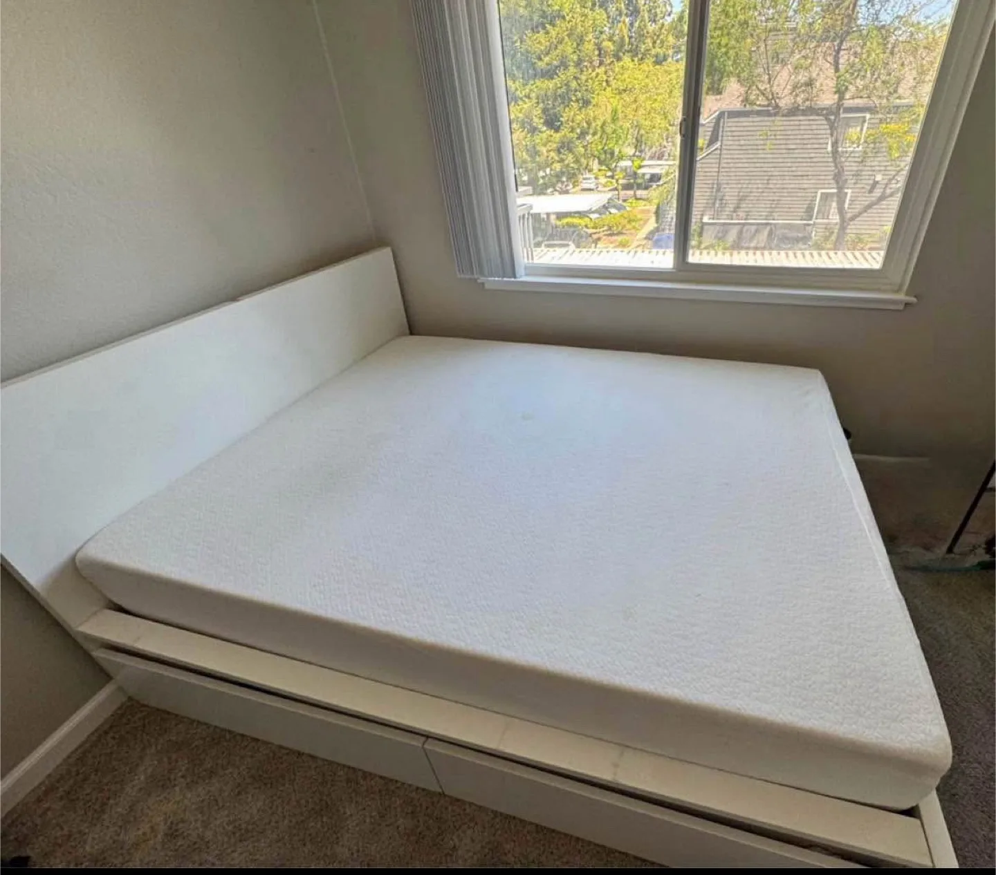 Memory foam full double matress (6 inch thickness) thumbnail
