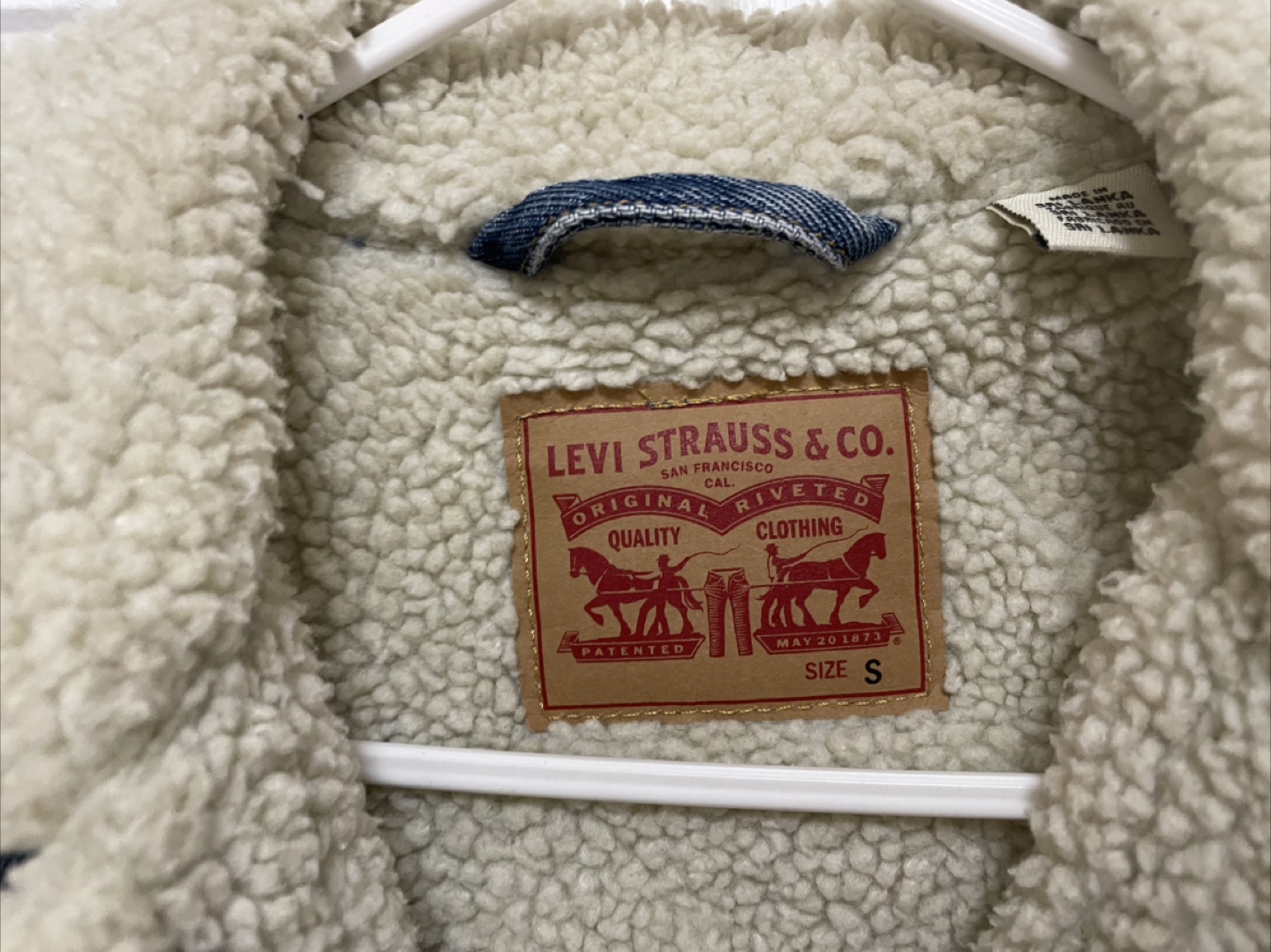 Levi's Sherpa Trucker Jacket - Size S - photo 3