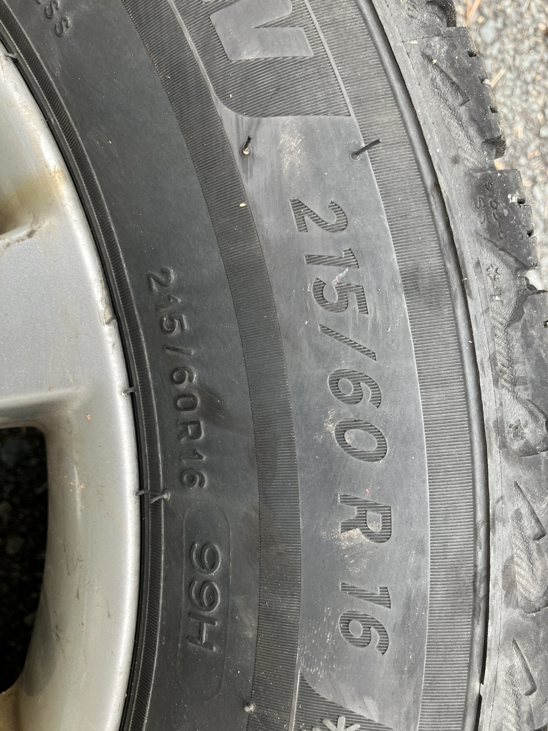 Mazda Rims with Michelin X-Ice Snow Tires 215/60R16 - photo 3