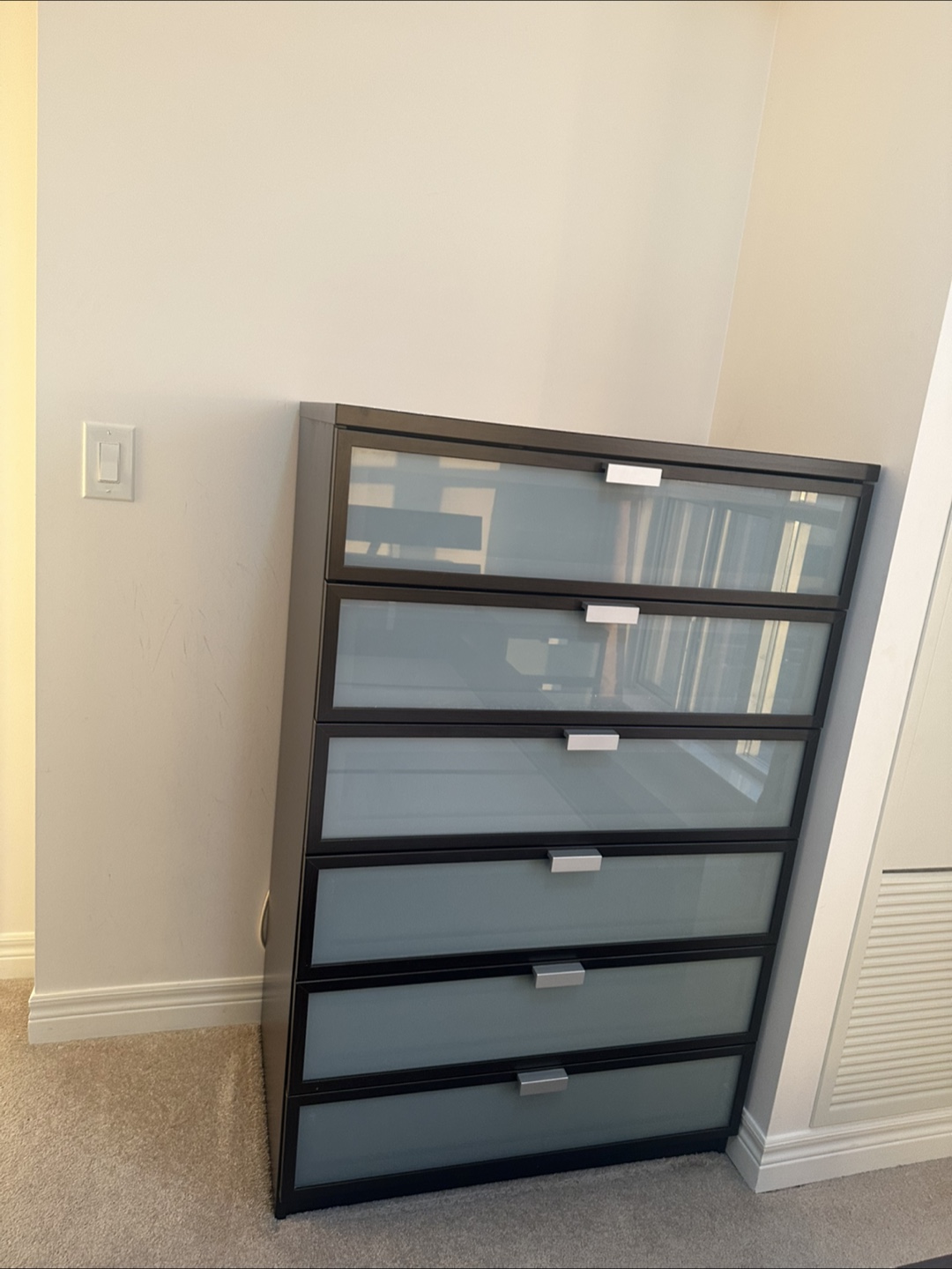 IKEA Dark Brown 5-Drawer Dresser