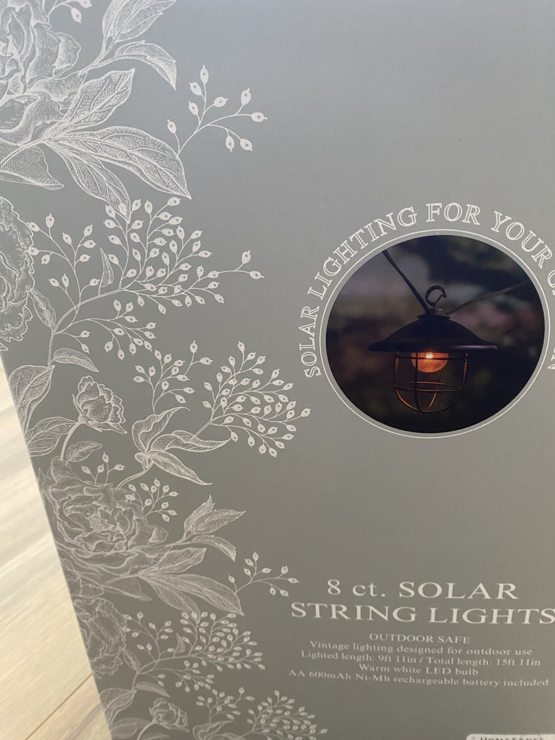 New House & Garden 8 ct. Solar String Lights - photo 5