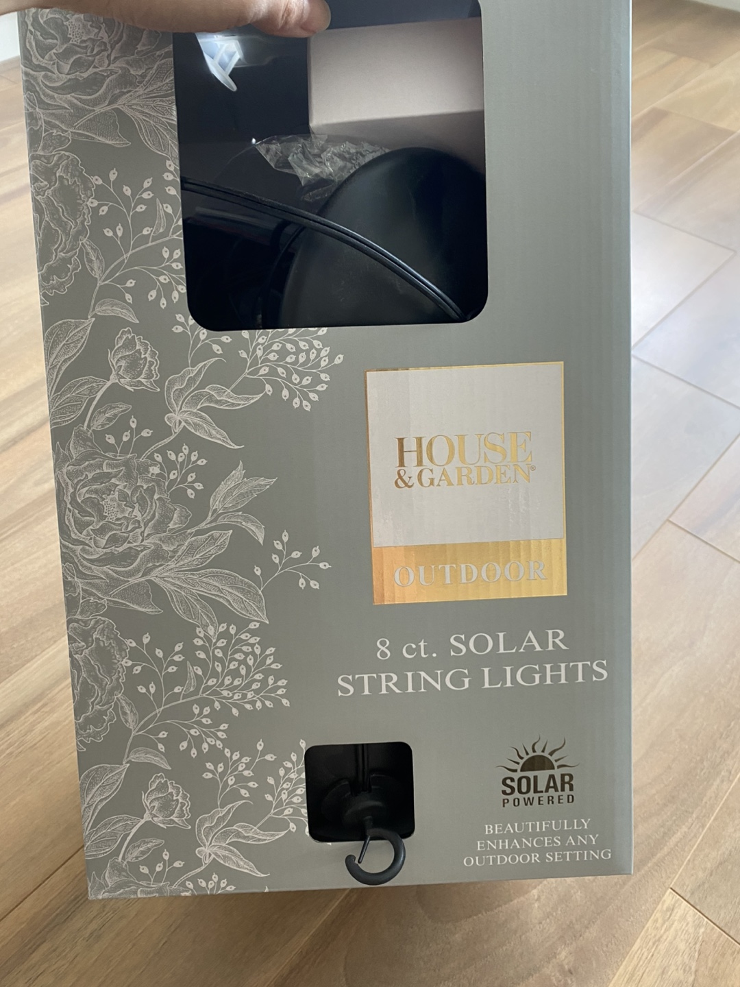 New House & Garden 8 ct. Solar String Lights - photo 3