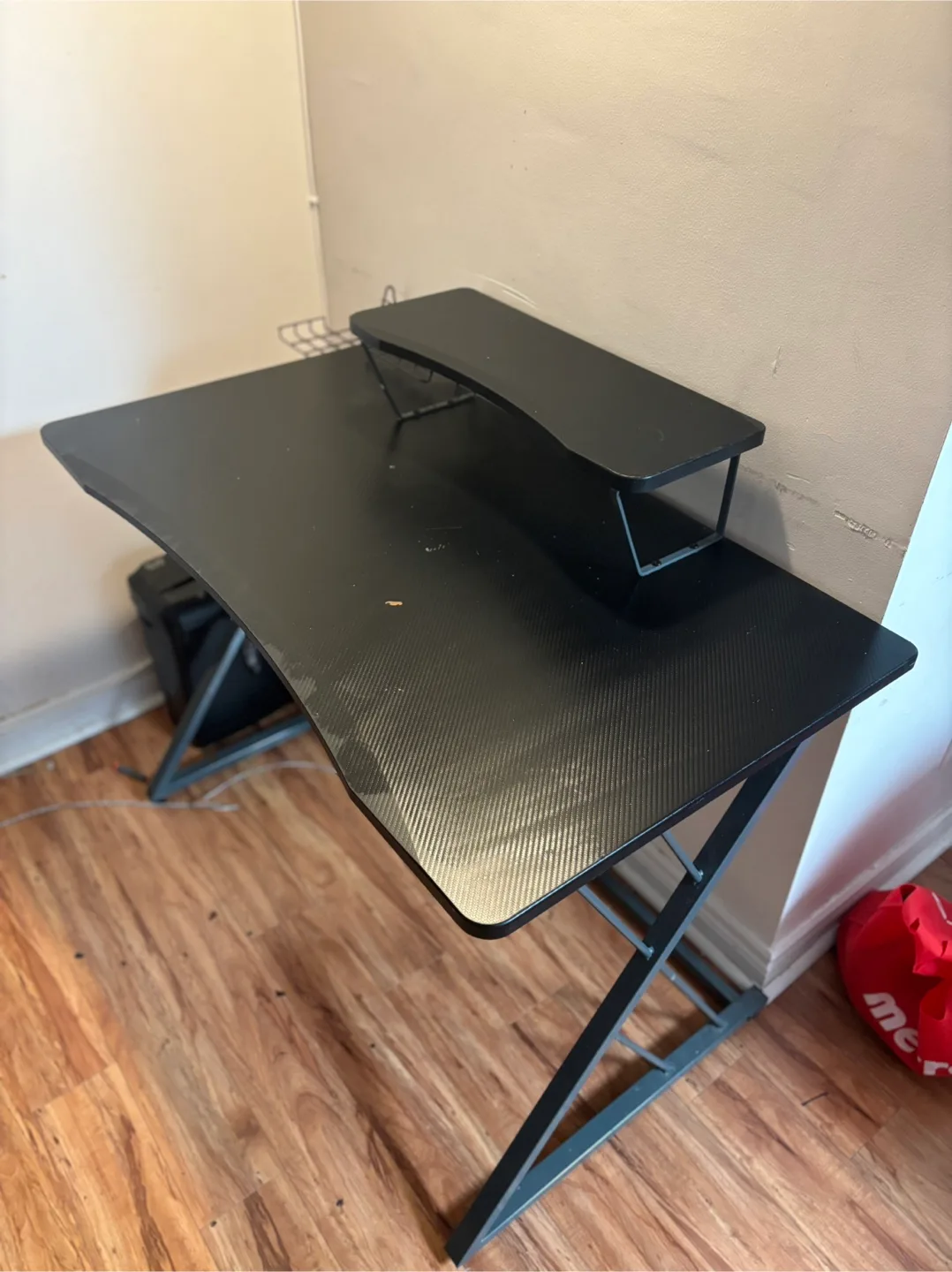 MOVING OUT SALE: Black Gaming Desk image indicator(3)