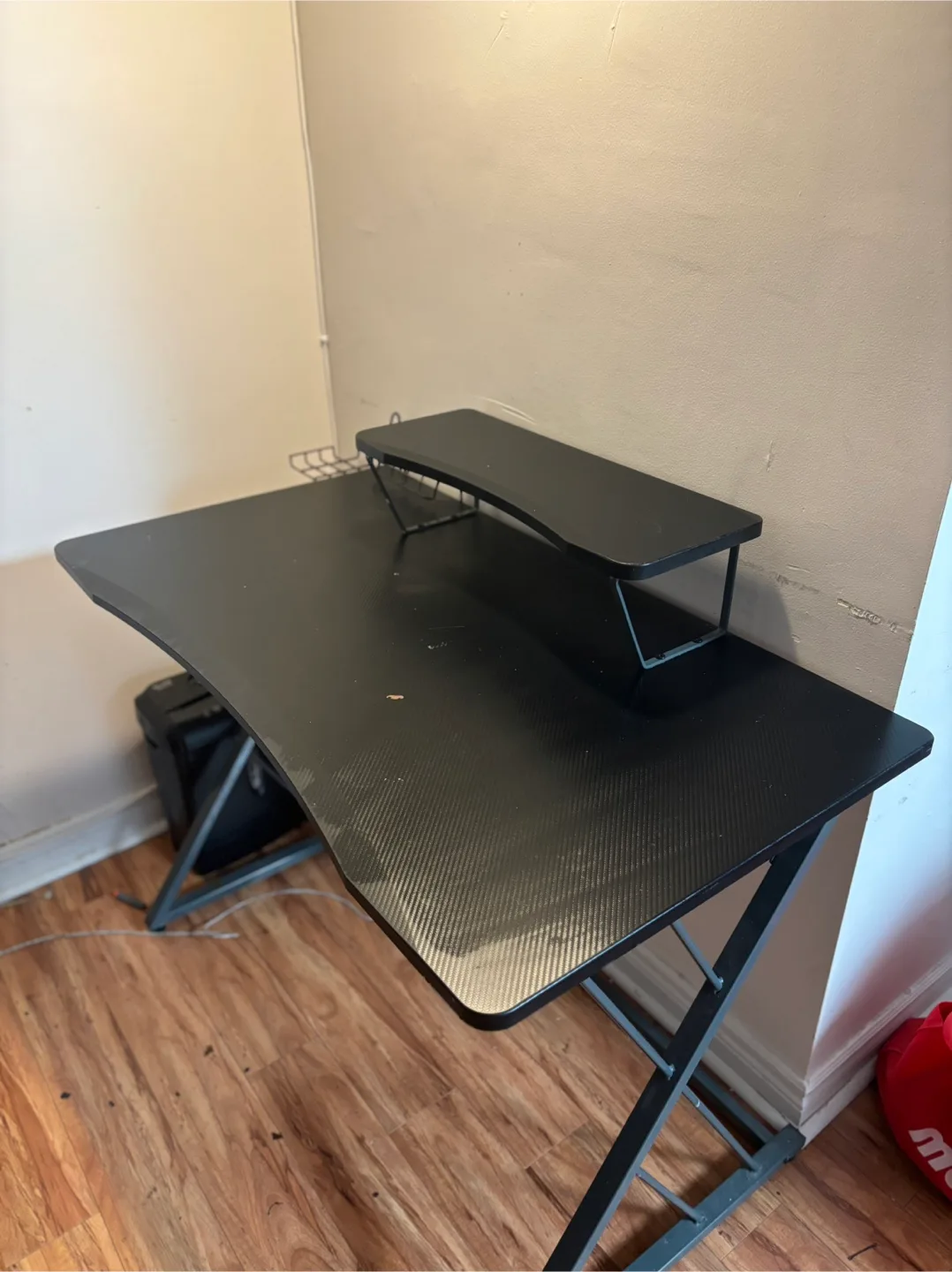 MOVING OUT SALE: Black Gaming Desk image indicator(2)