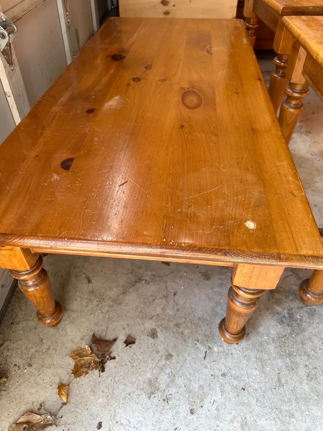 Wooden Coffee and End Tables - Set of 3 thumbnail