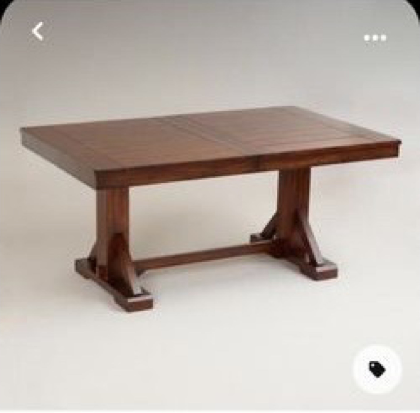 Dark Wood Dining Table Set with 6 Chairs - photo 5